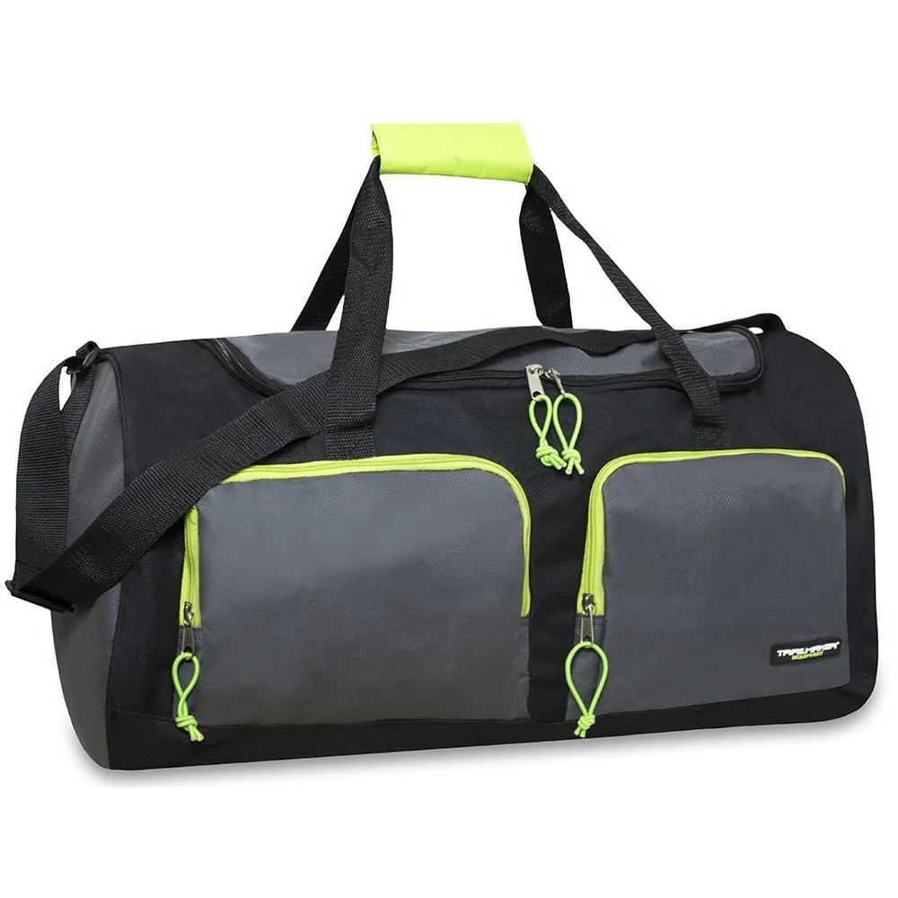 24 Inch Multi Pocket Duffle Bags