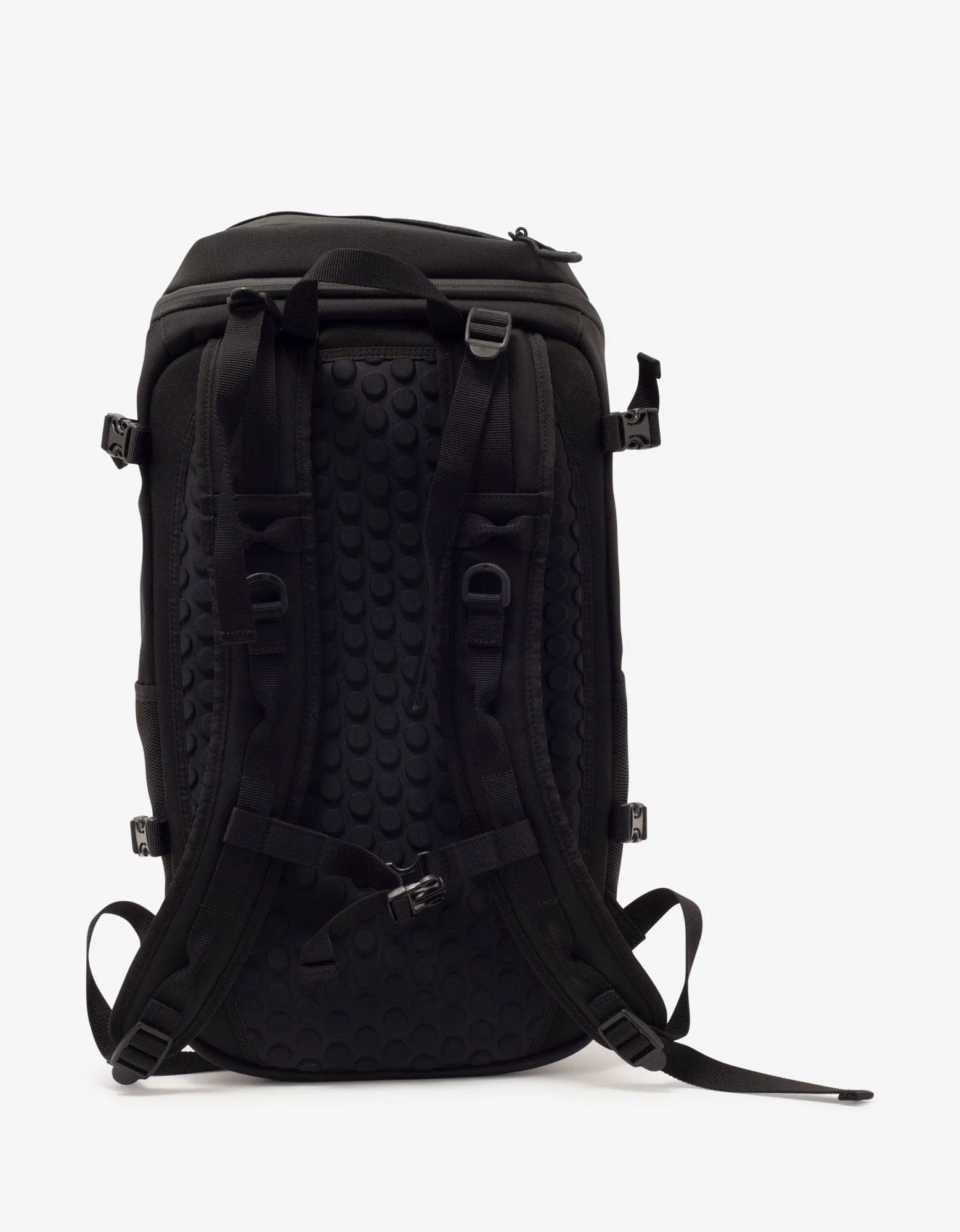 7 Moncler Fragment Hiroshi Fujiwara Black Cordura Logo Backpack