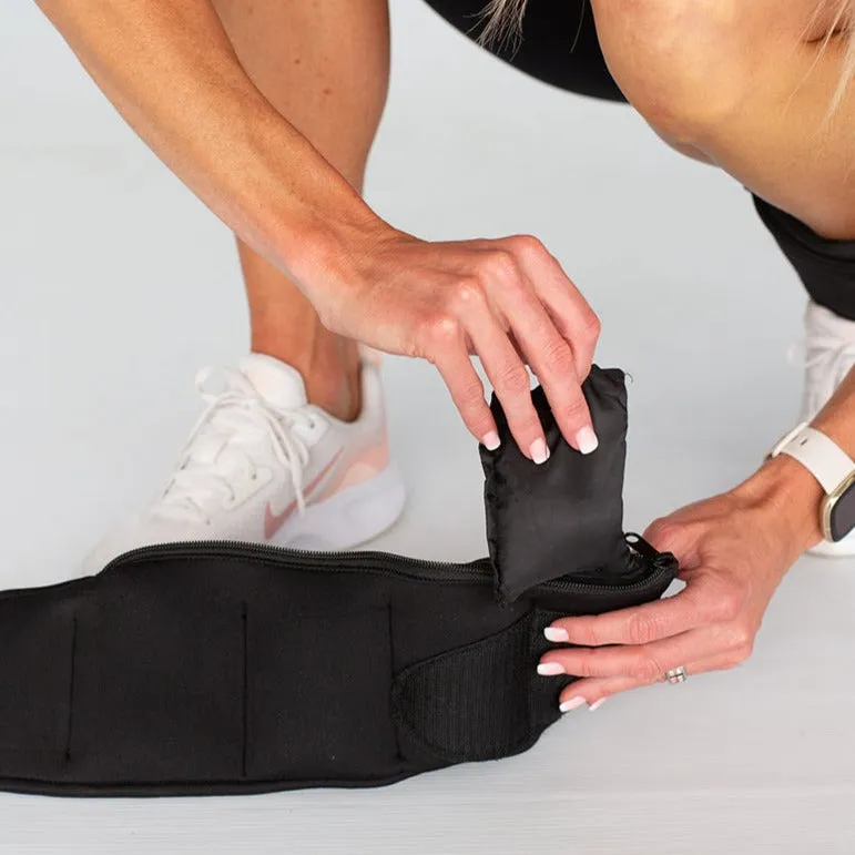 Adjustable Wrist & Ankle Weights | Black