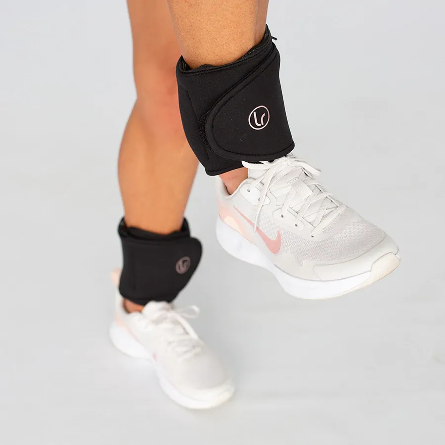 Adjustable Wrist & Ankle Weights | Black