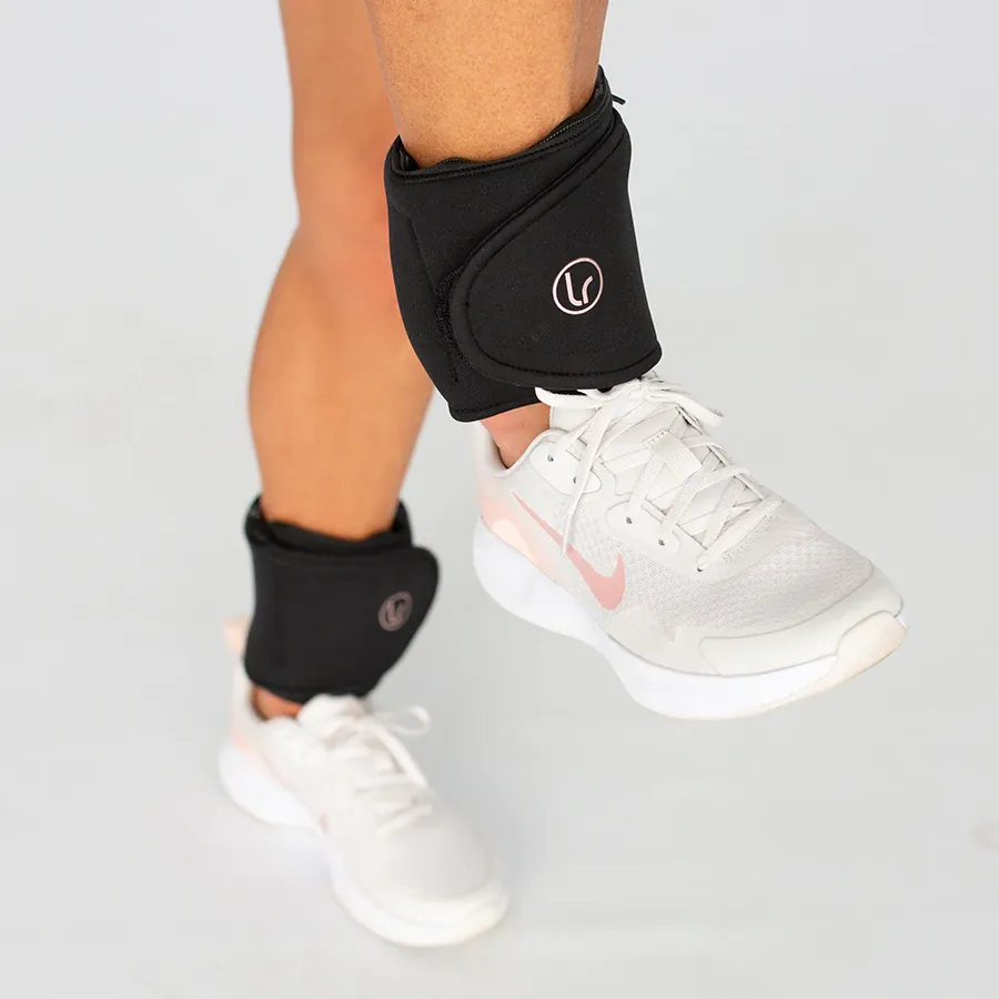 Adjustable Wrist & Ankle Weights | Black