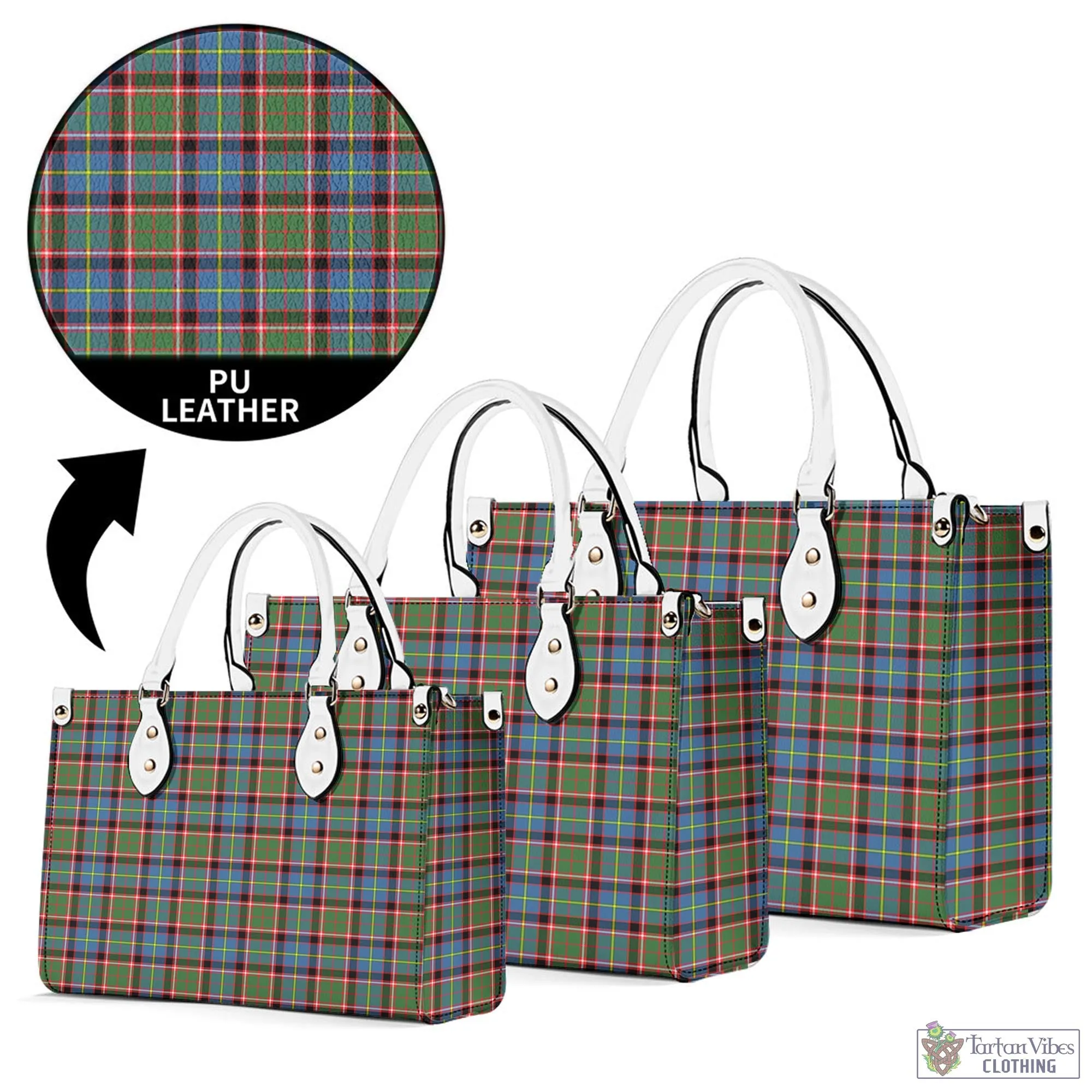 Aikenhead Tartan Luxury Leather Handbags