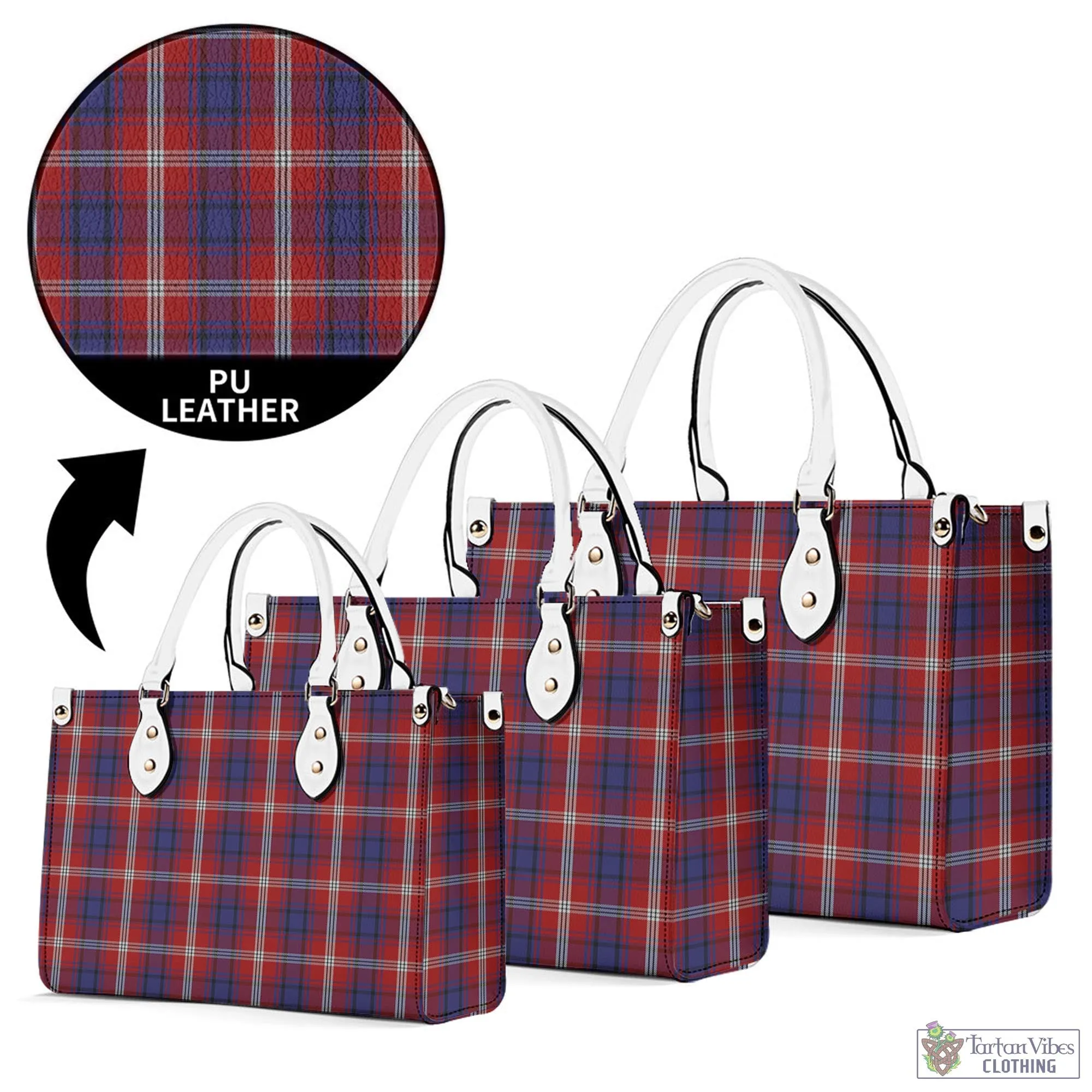 Ainslie Tartan Luxury Leather Handbags