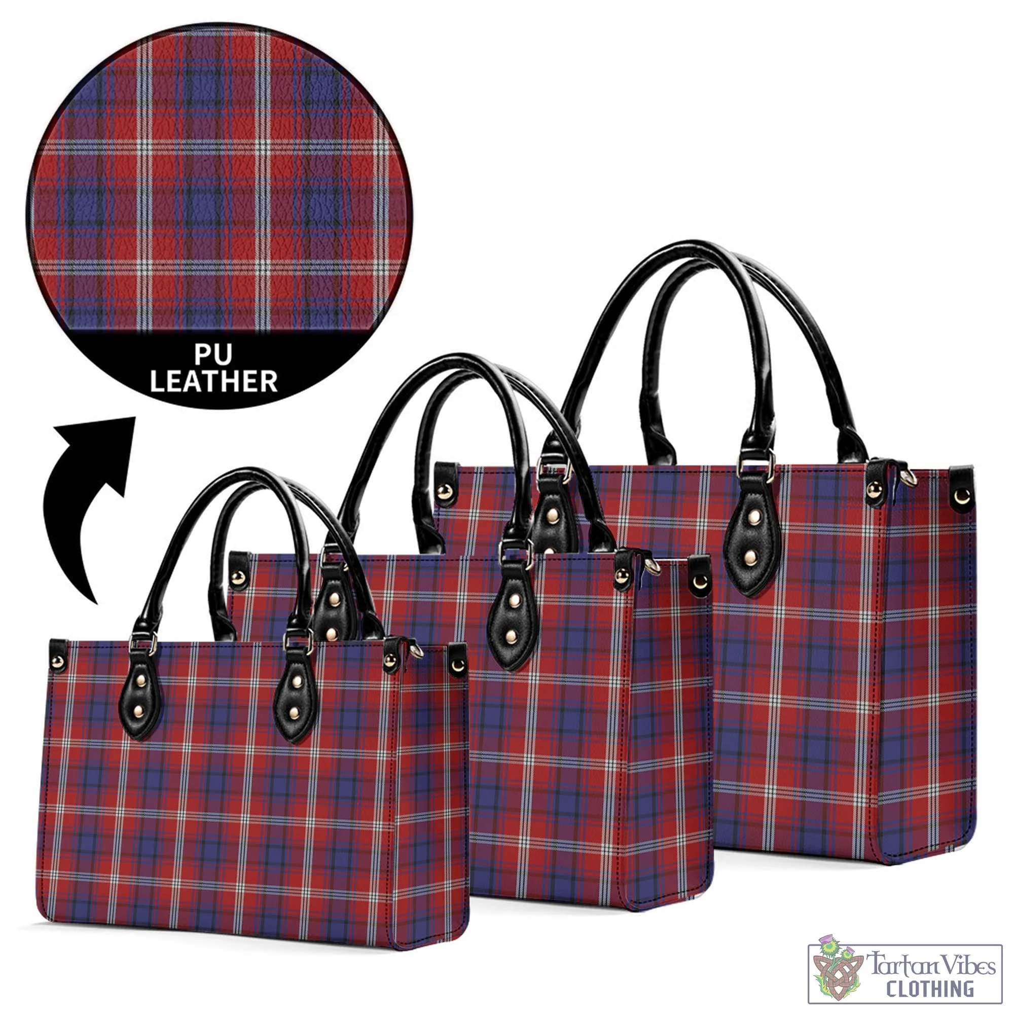 Ainslie Tartan Luxury Leather Handbags