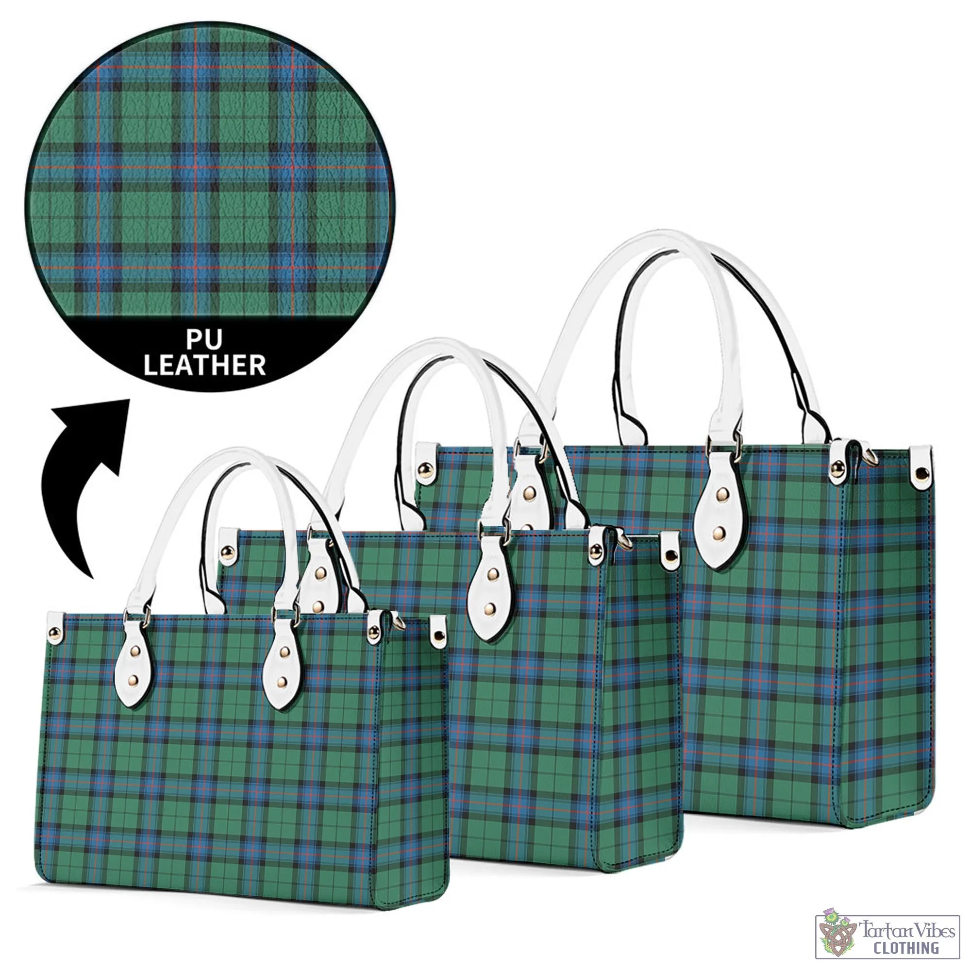 Armstrong Ancient Tartan Luxury Leather Handbags