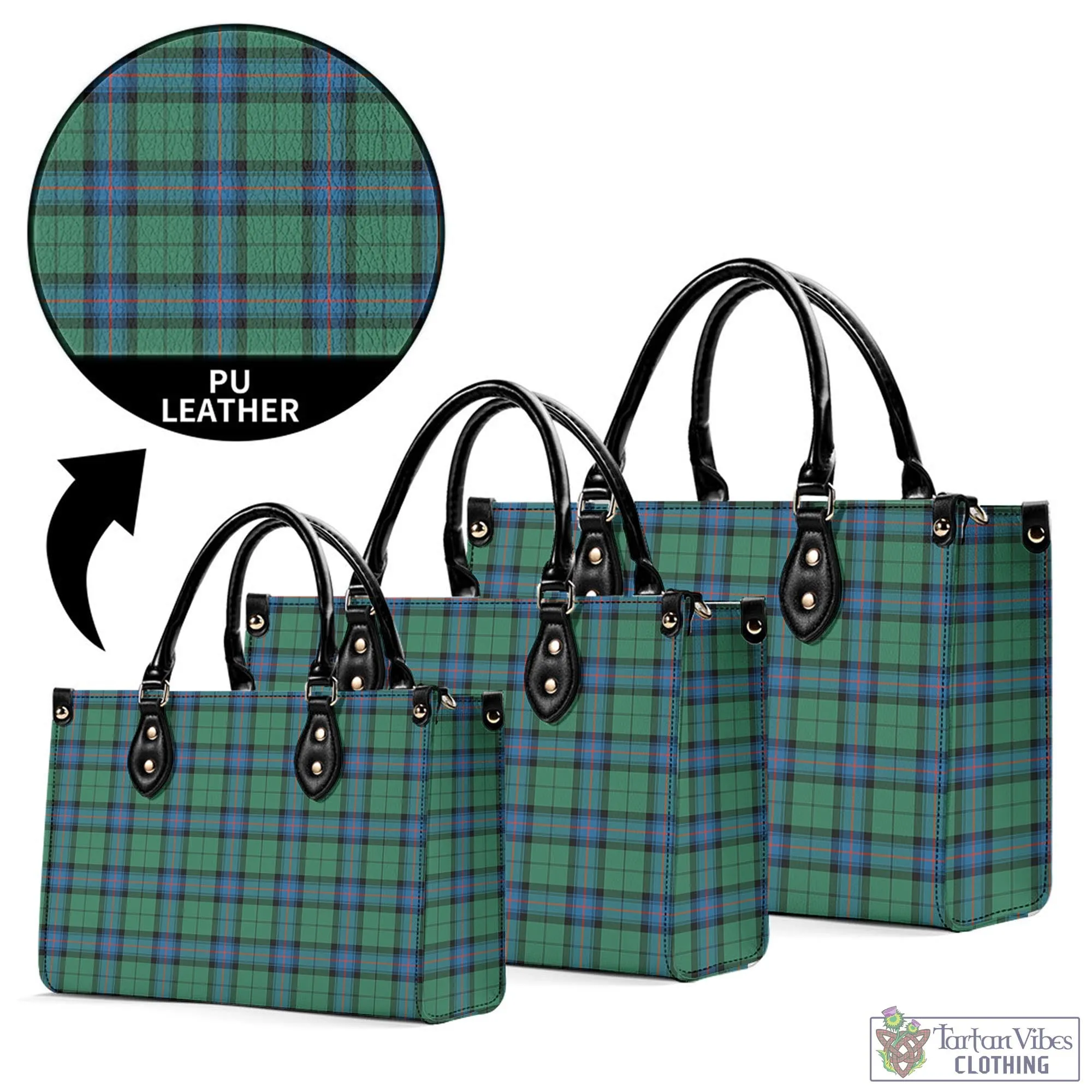 Armstrong Ancient Tartan Luxury Leather Handbags