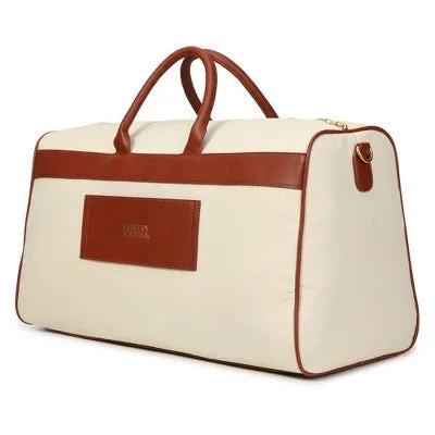 Badgley Mischka Juliet Travel Weekender Bag - Off-White