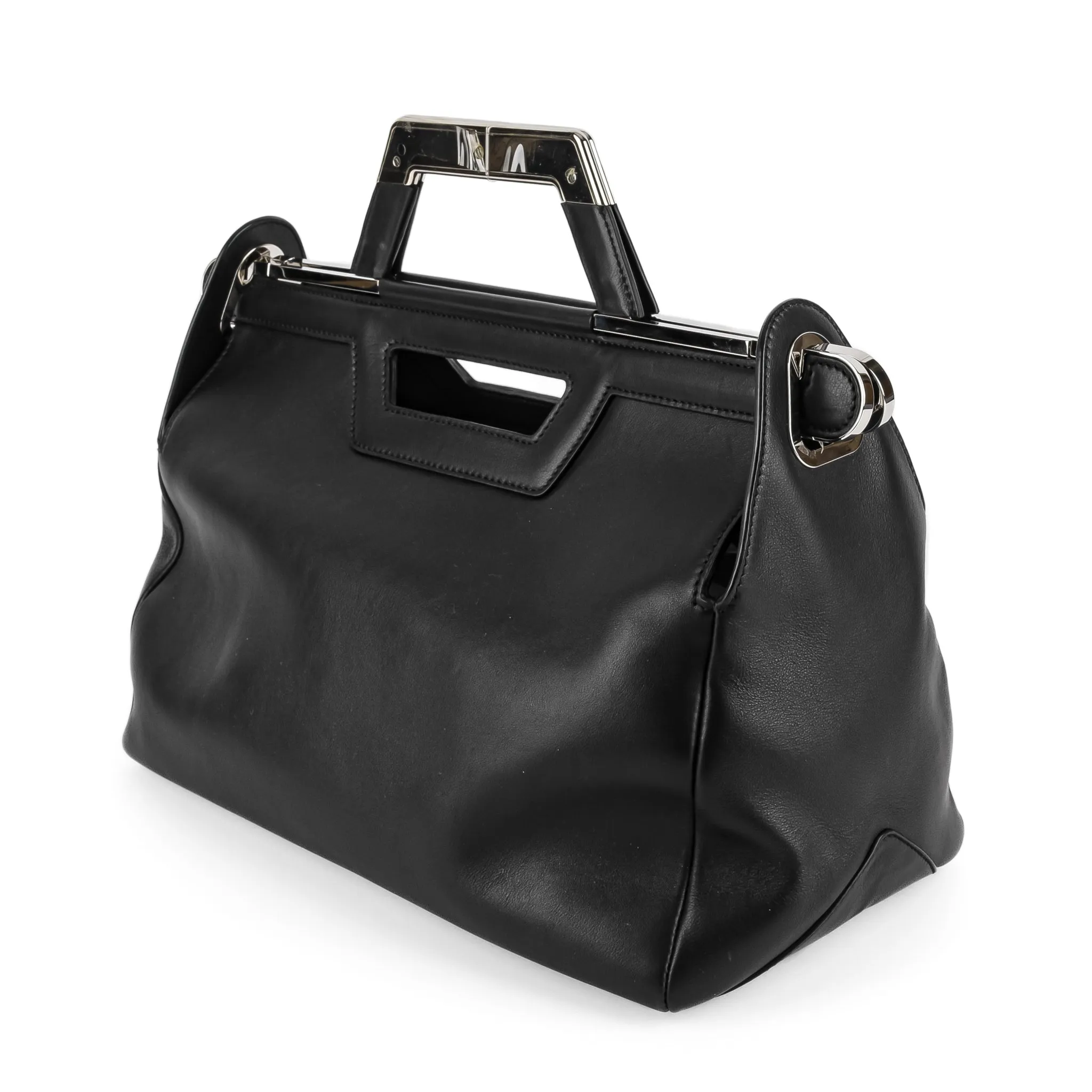 BALENCIAGA Ray Doctors Bag - Black Leather