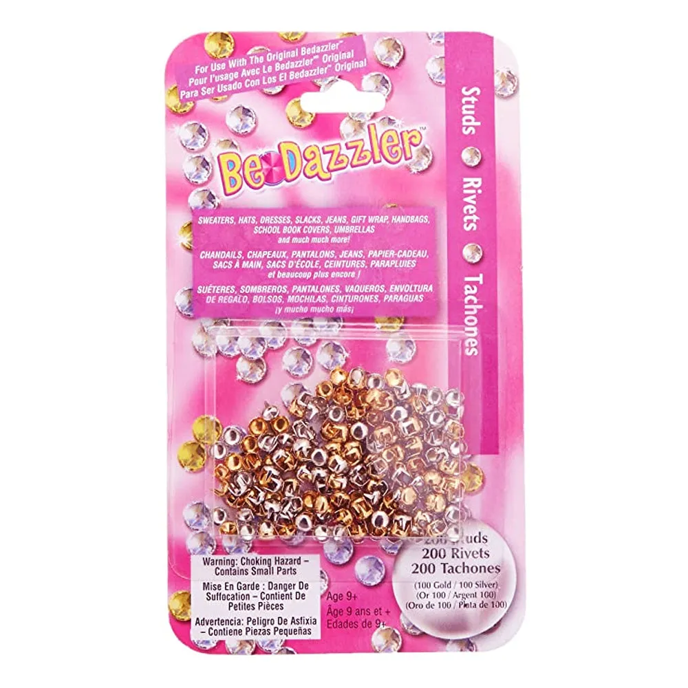 Bedazzler Stud Refill Pack – 200 Gold & Silver Pieces