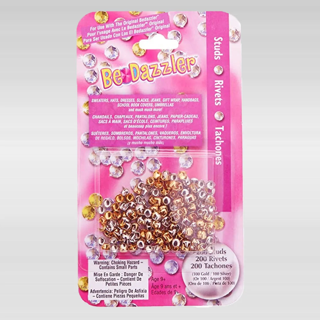 Bedazzler Stud Refill Pack – 200 Gold & Silver Pieces