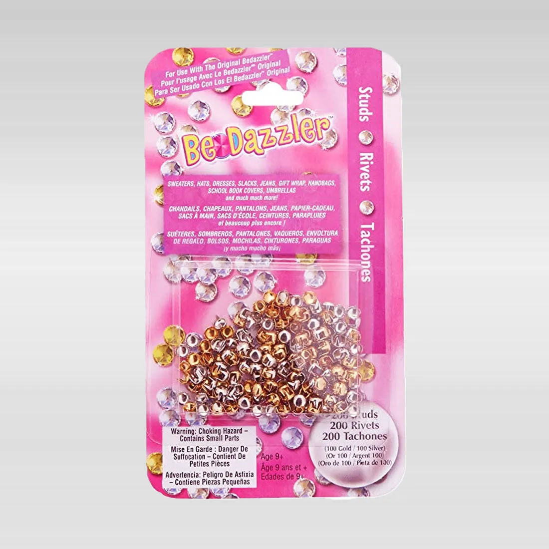 Bedazzler Stud Refill Pack – 200 Gold & Silver Pieces