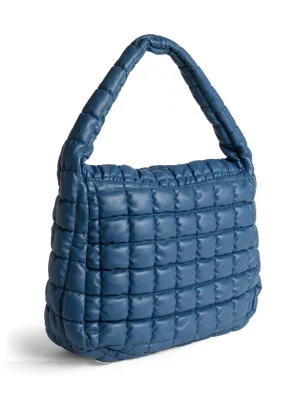 Bradley Pillow Puffer Shoulder Bag - Blue