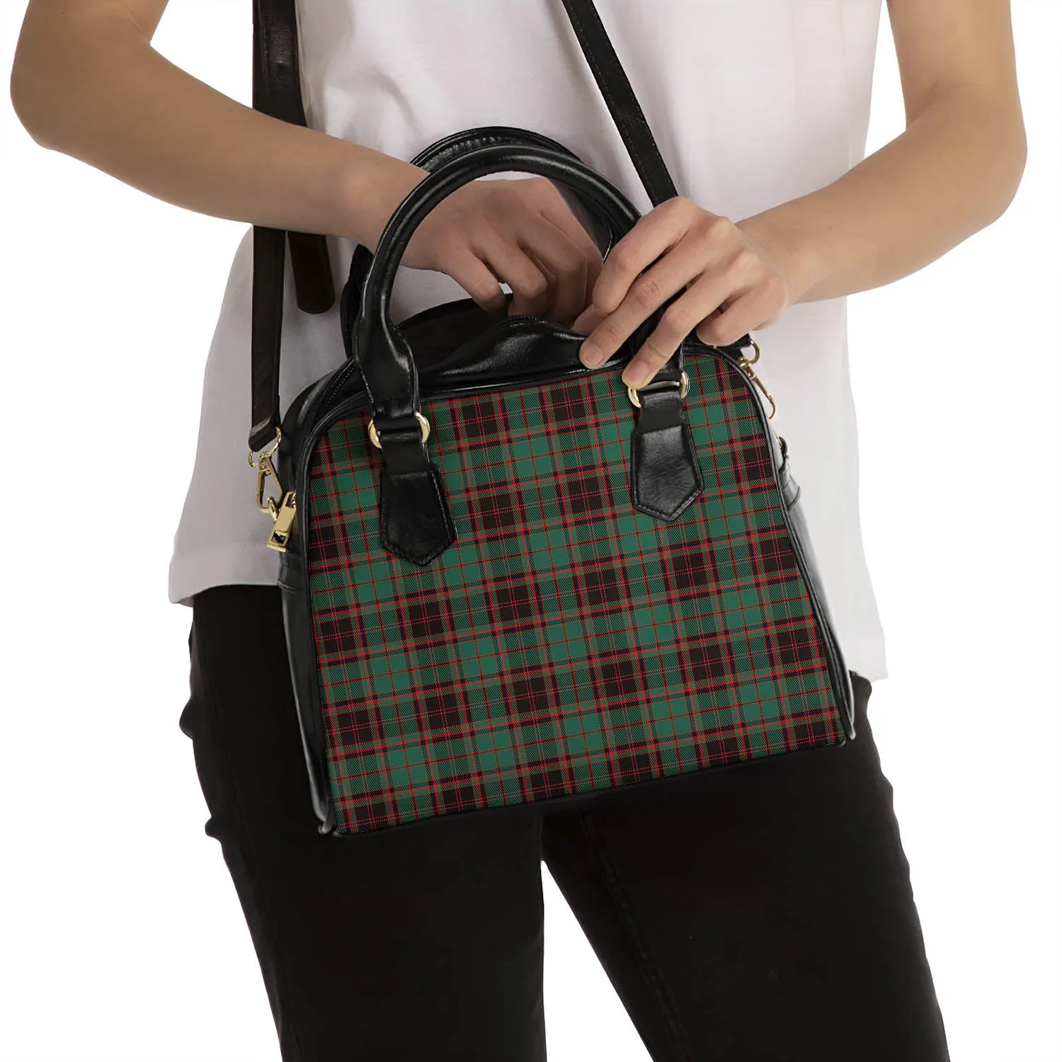 Buchan Ancient Tartan Shoulder Handbags