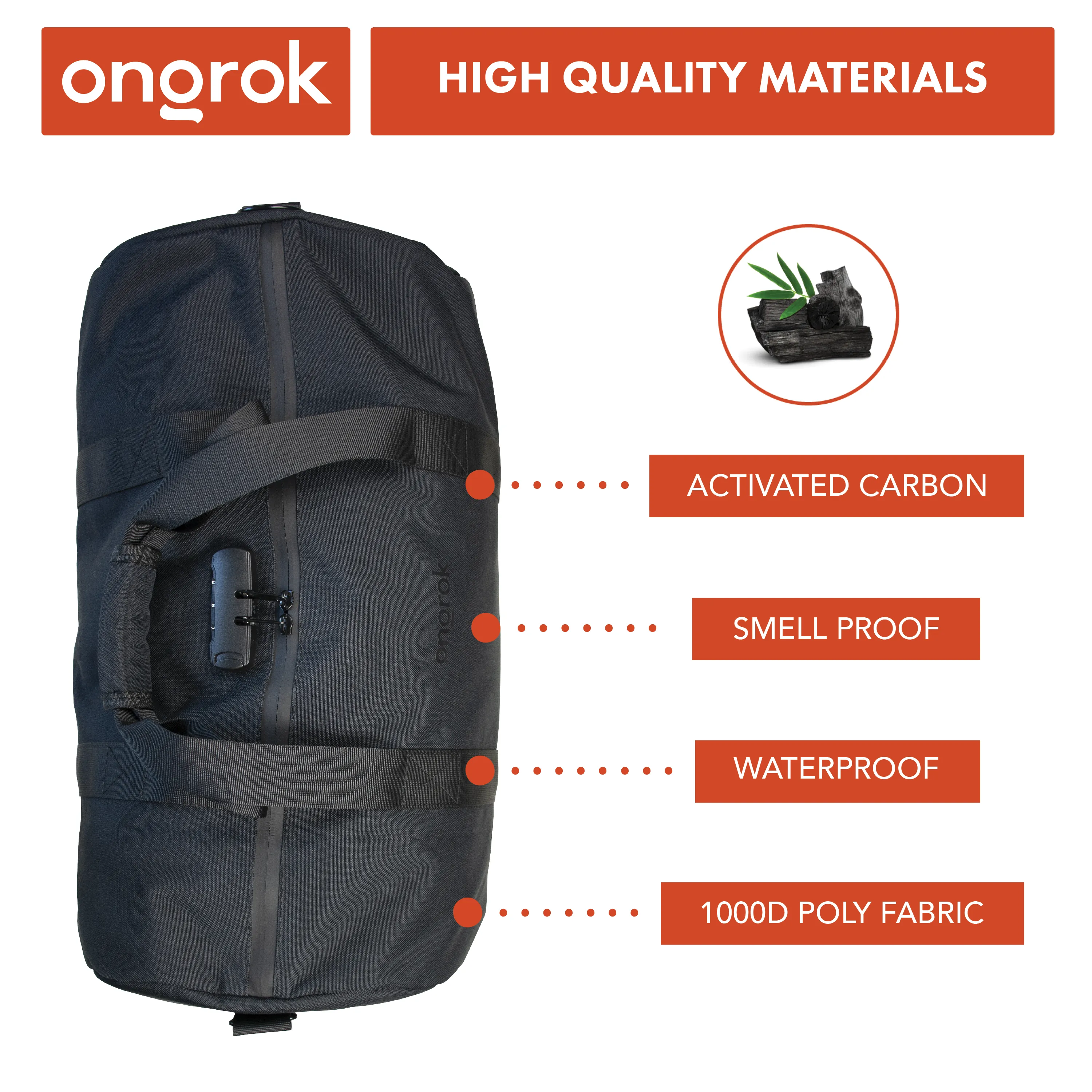 Carbon-lined Duffle Bag