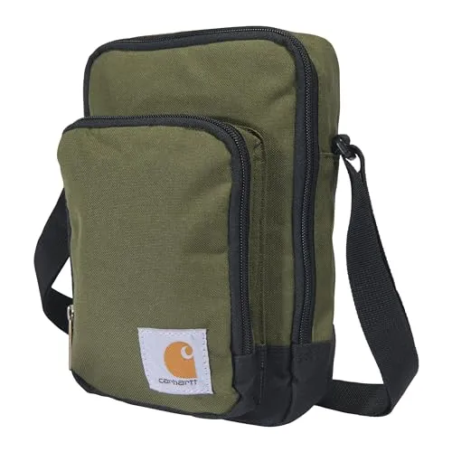 Carhartt B0000511 Crossbody Zip Bag, Durable, Adjustable Crossbody Bag with Zipper Closure