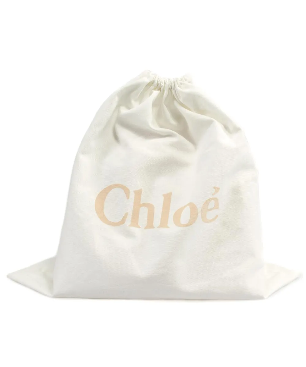 Chloe Drew Bag | Blue with Gold Hardware | Small