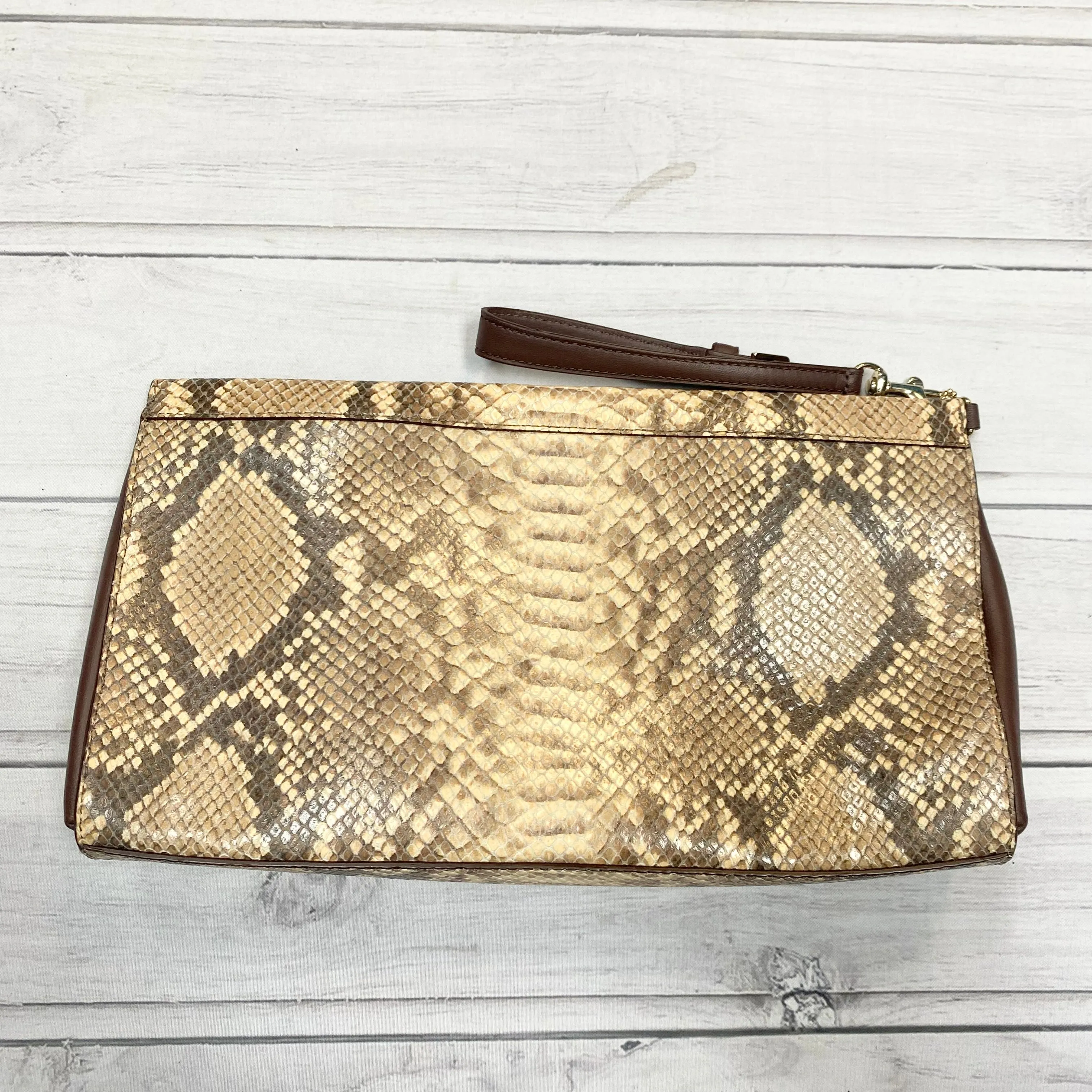 Clutch Designer By Coach  Size: Large