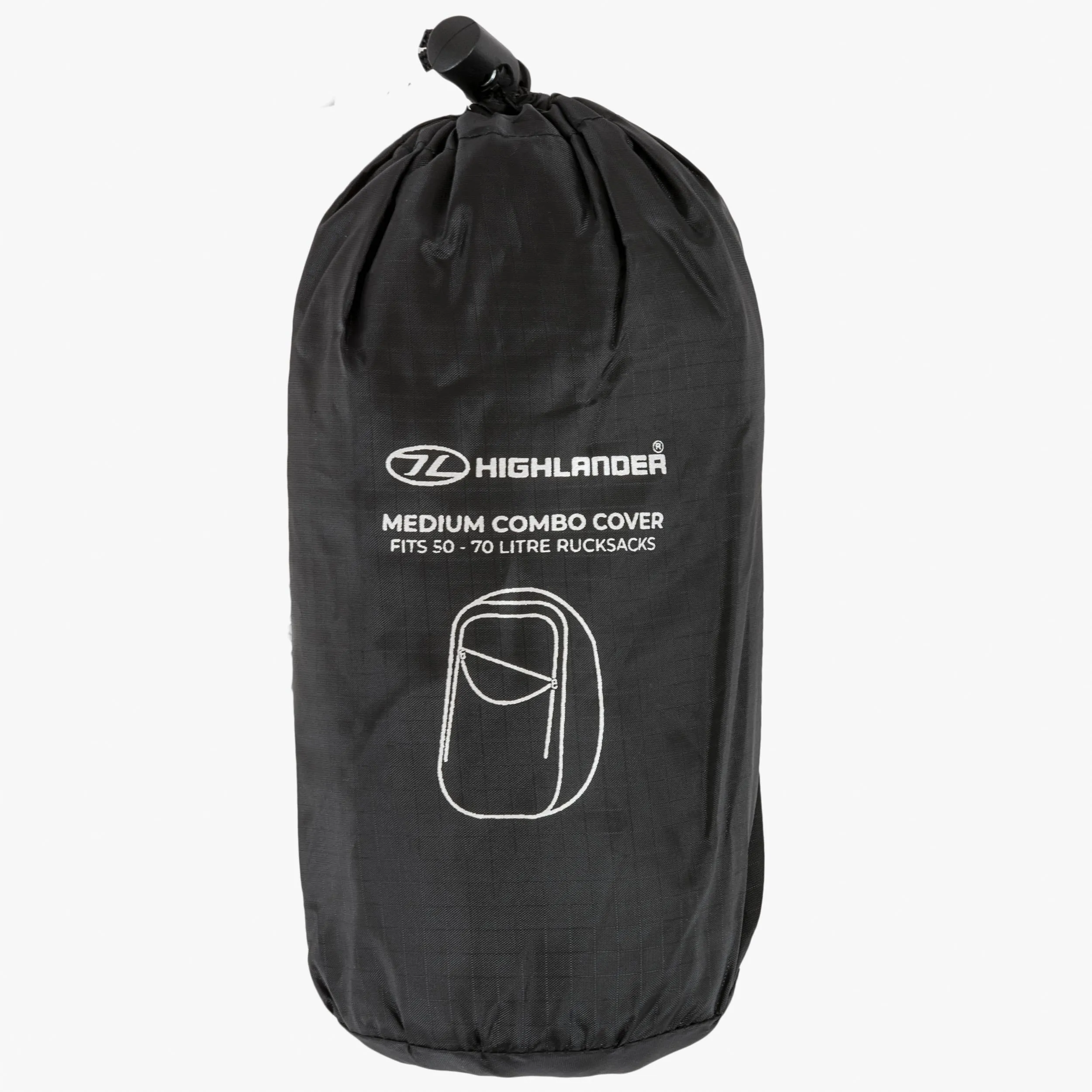 Combo Rucksack Rain Cover, 50-70L