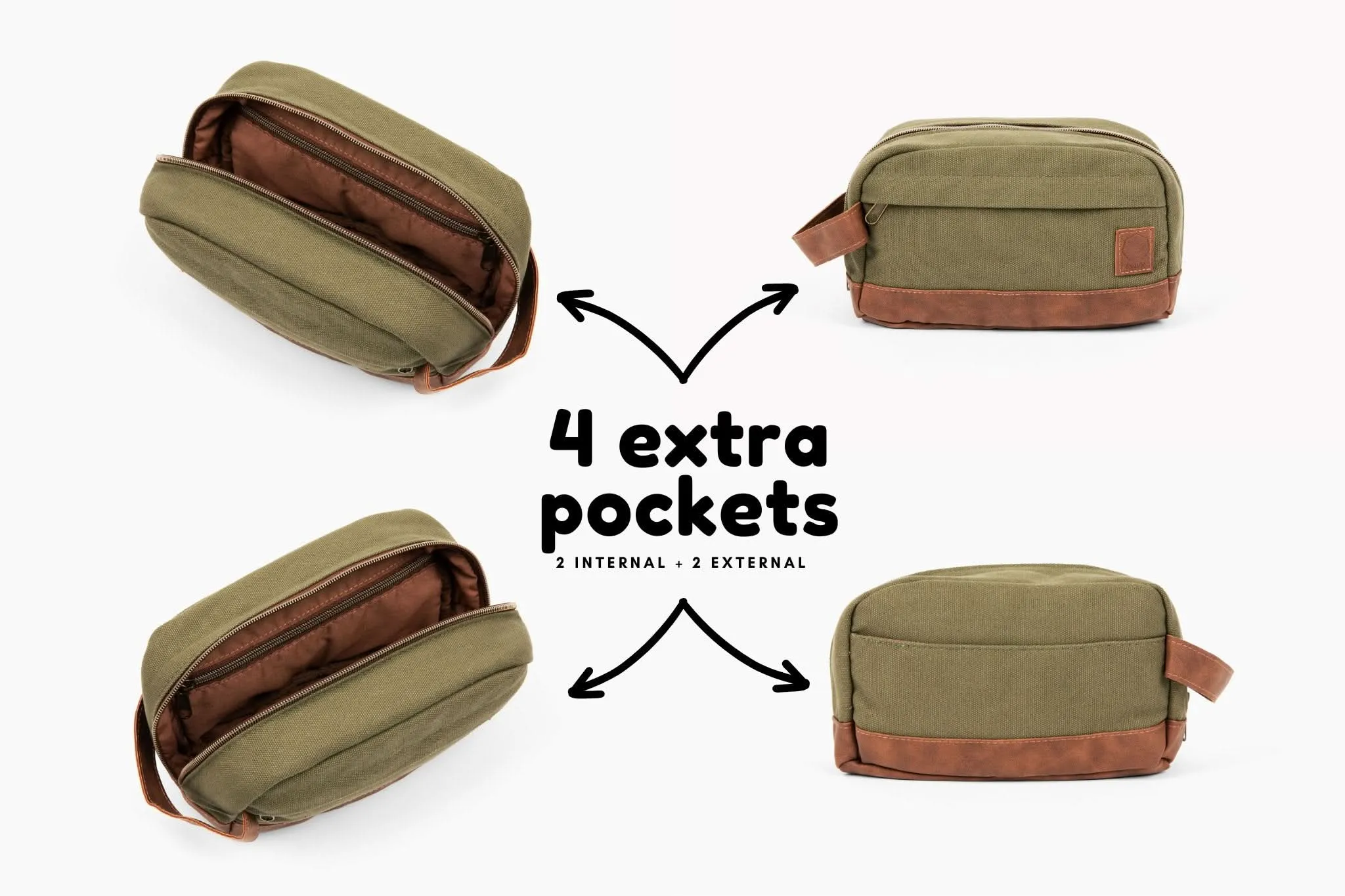 Dopp Kit Toiletry Travel Bag