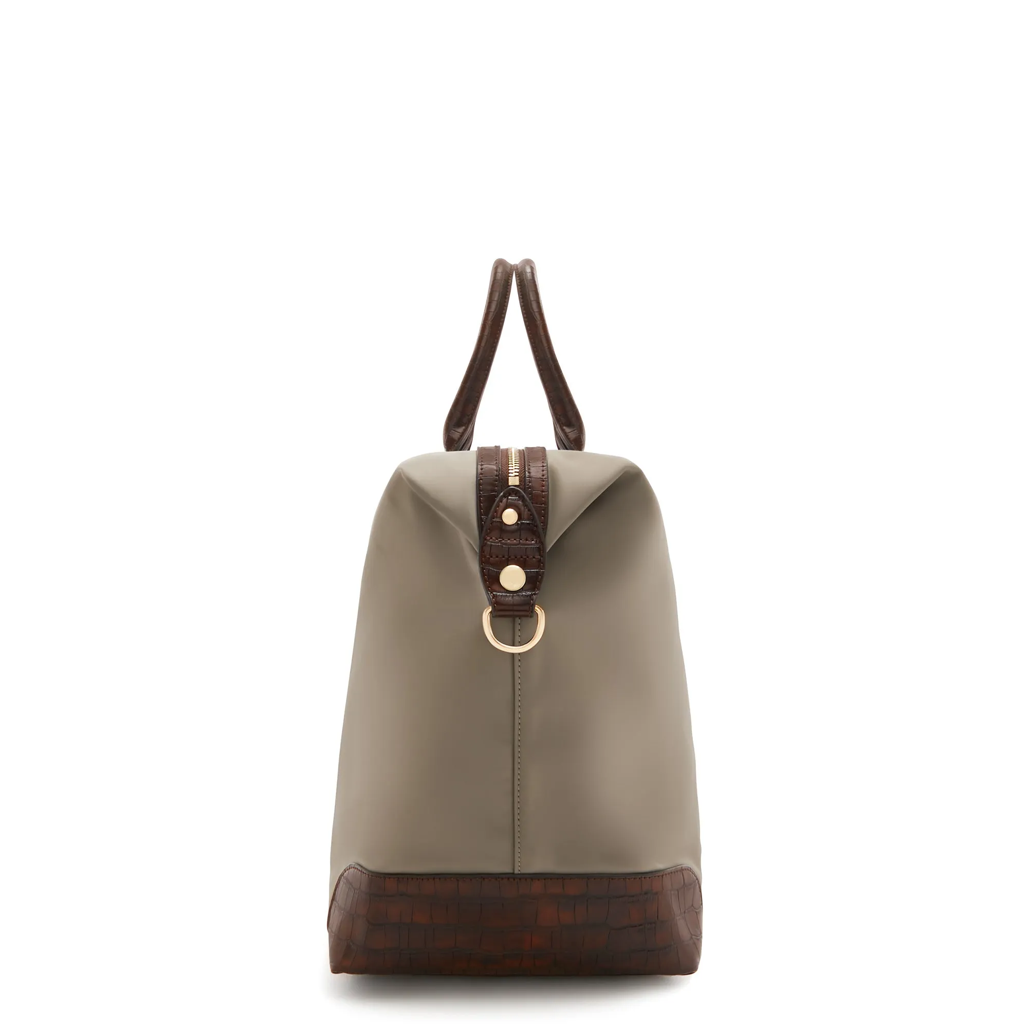 Du Louvre Celie taupe weekend bag small