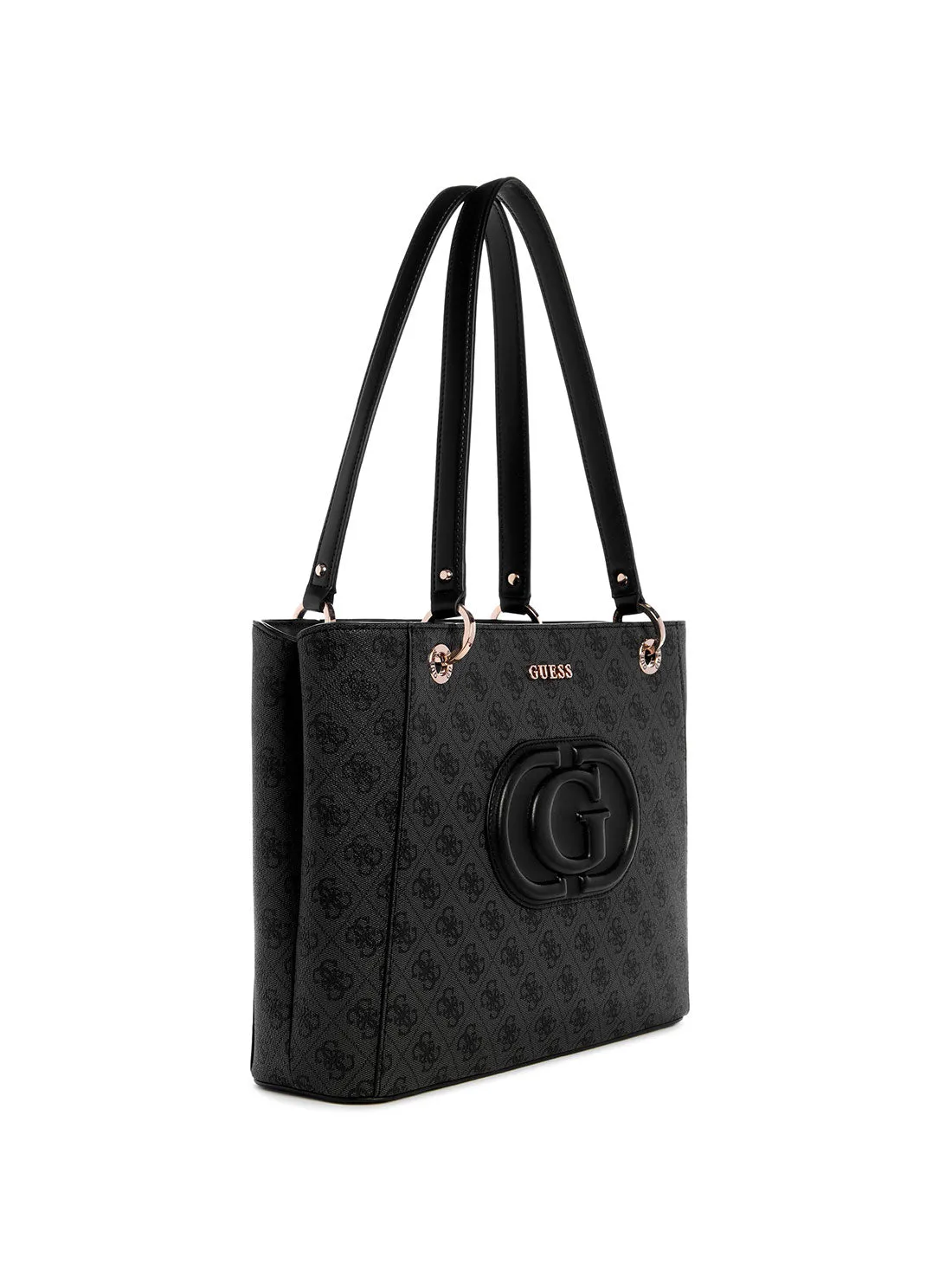 Eco Black Logo Mietta Noel Tote Bag