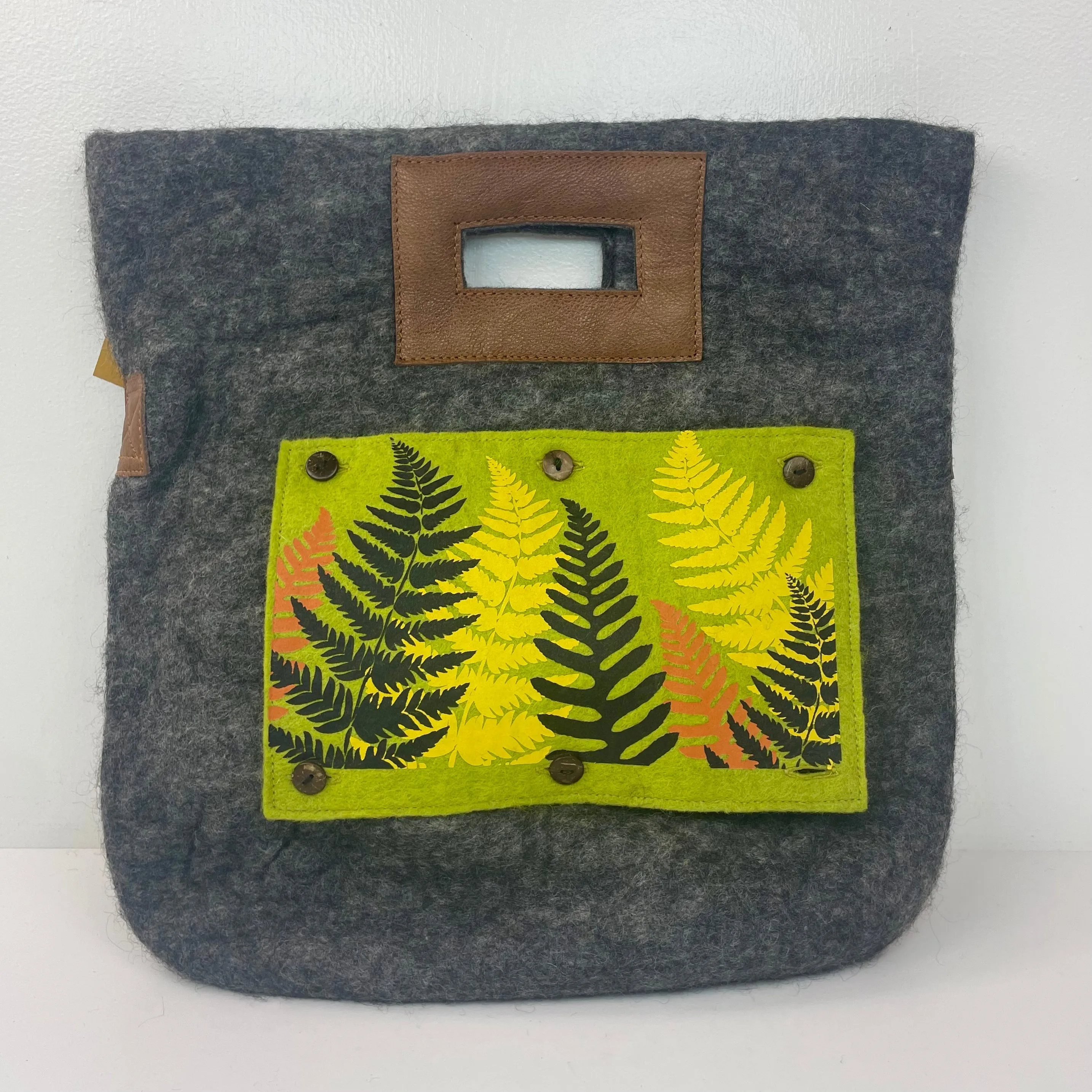 Fibres of Life Bag: Felt Tote