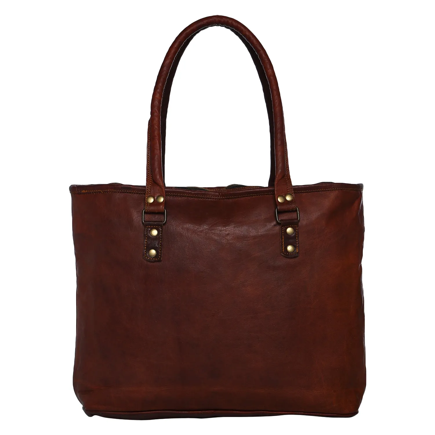 Genuine Leather Ladies Tote