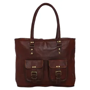 Genuine Leather Ladies Tote