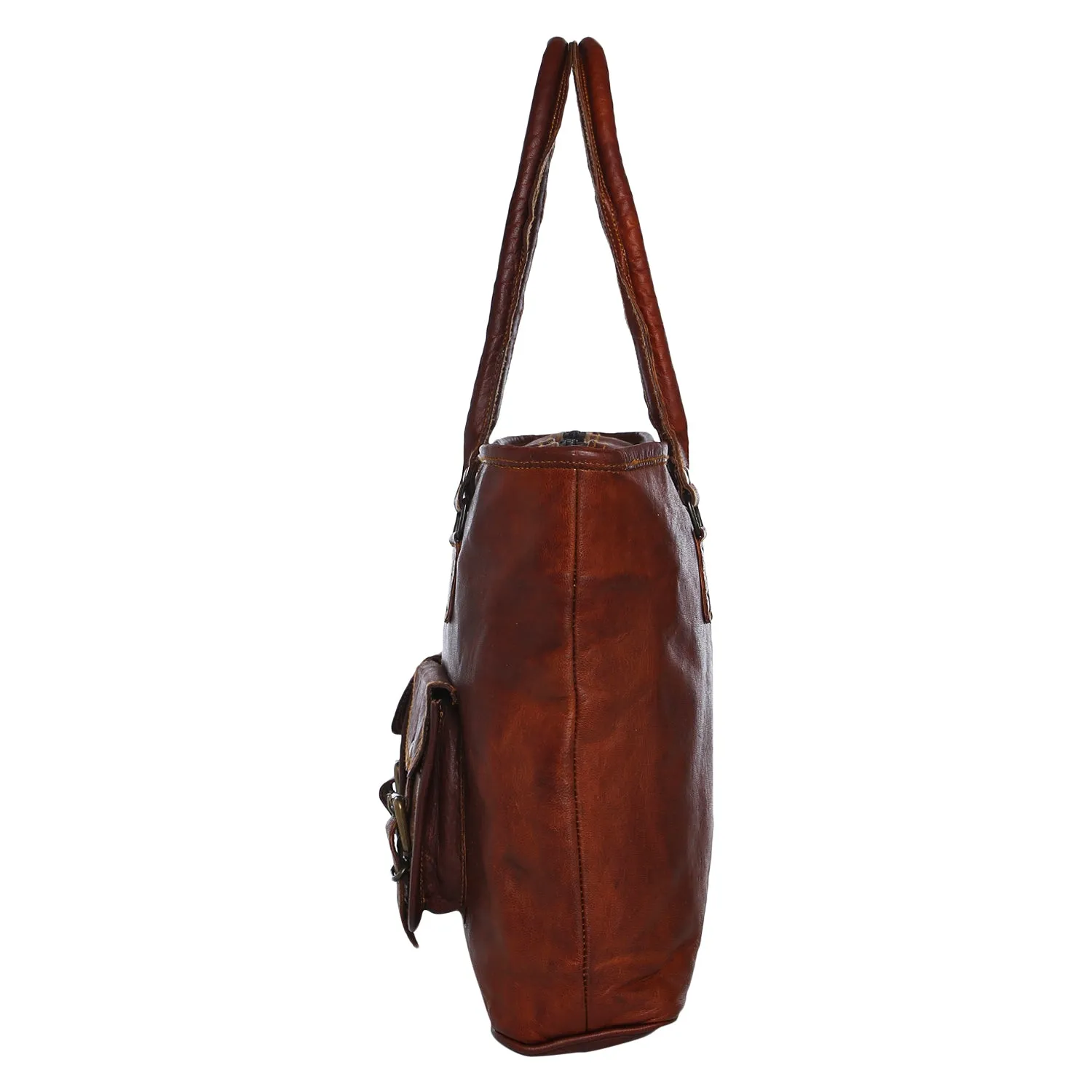 Genuine Leather Ladies Tote