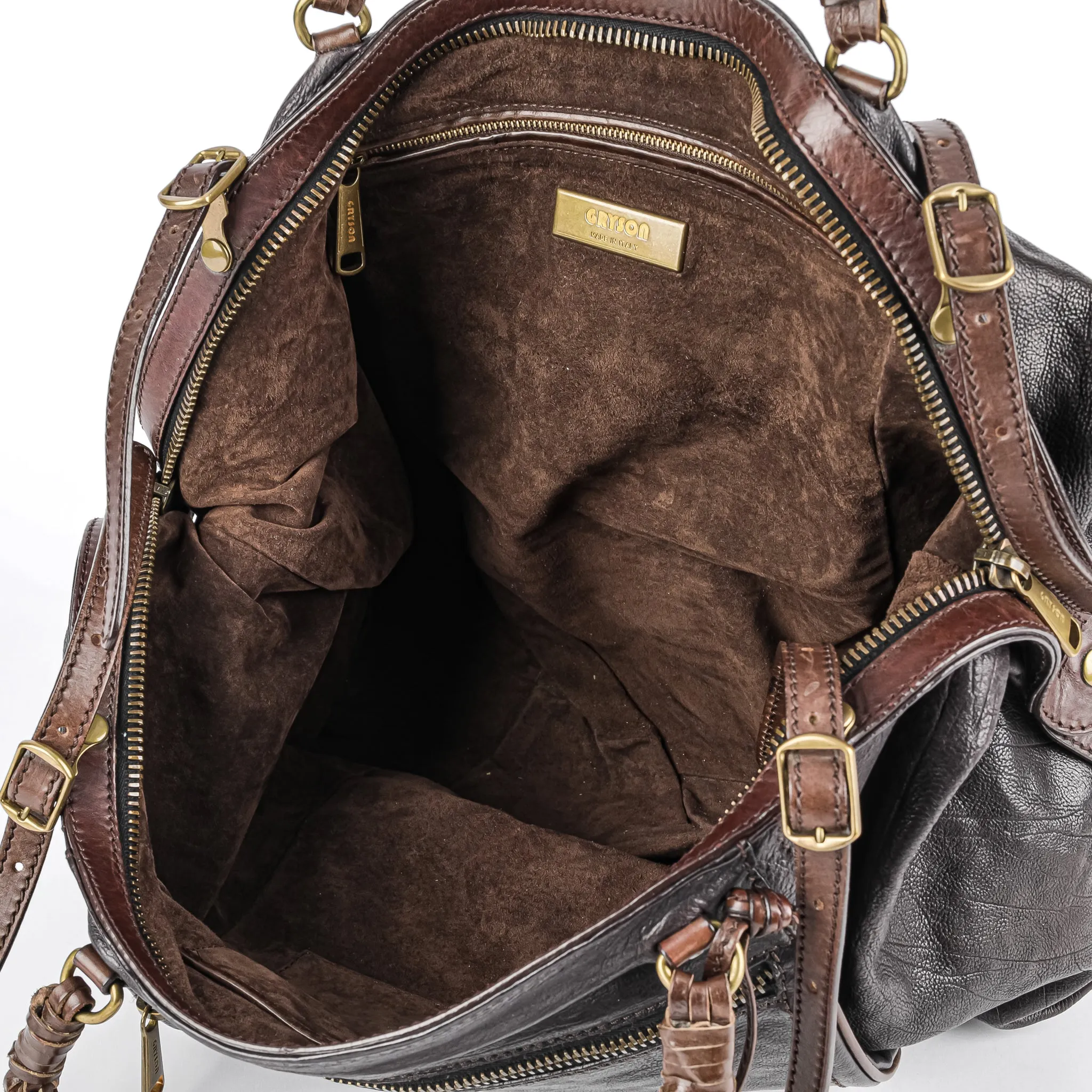 GRYSON Oliva Bag - Brown Leather