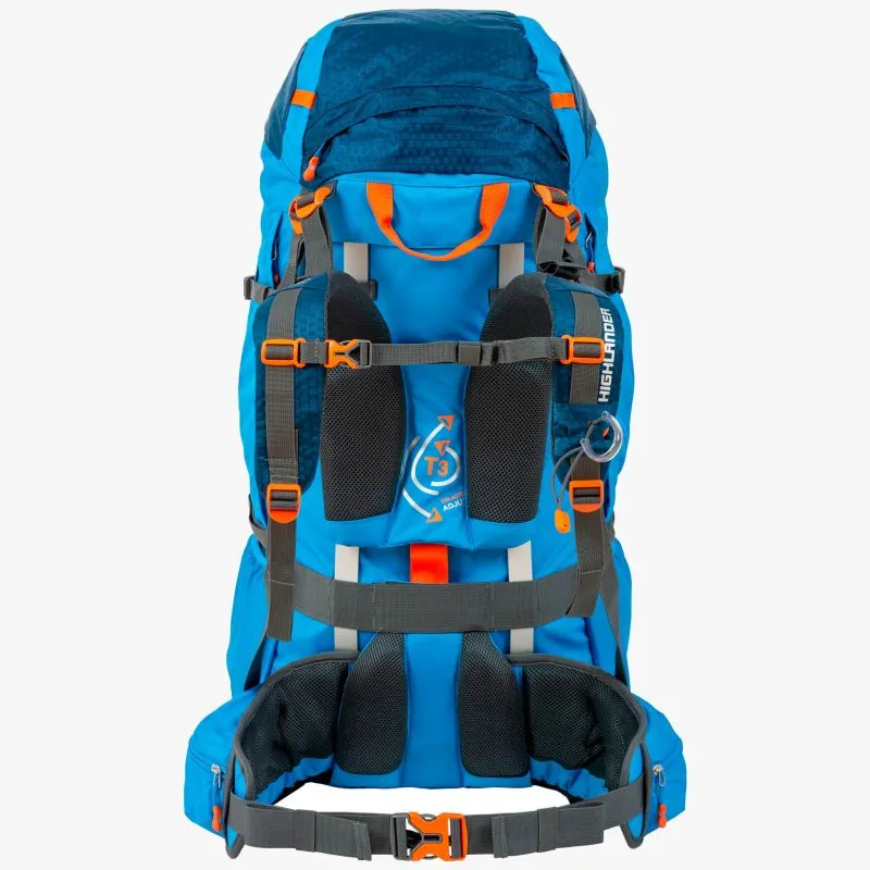 Highlander Ben Nevis 85L Rucksack - Blue