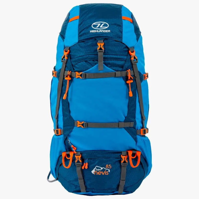 Highlander Ben Nevis 85L Rucksack - Blue