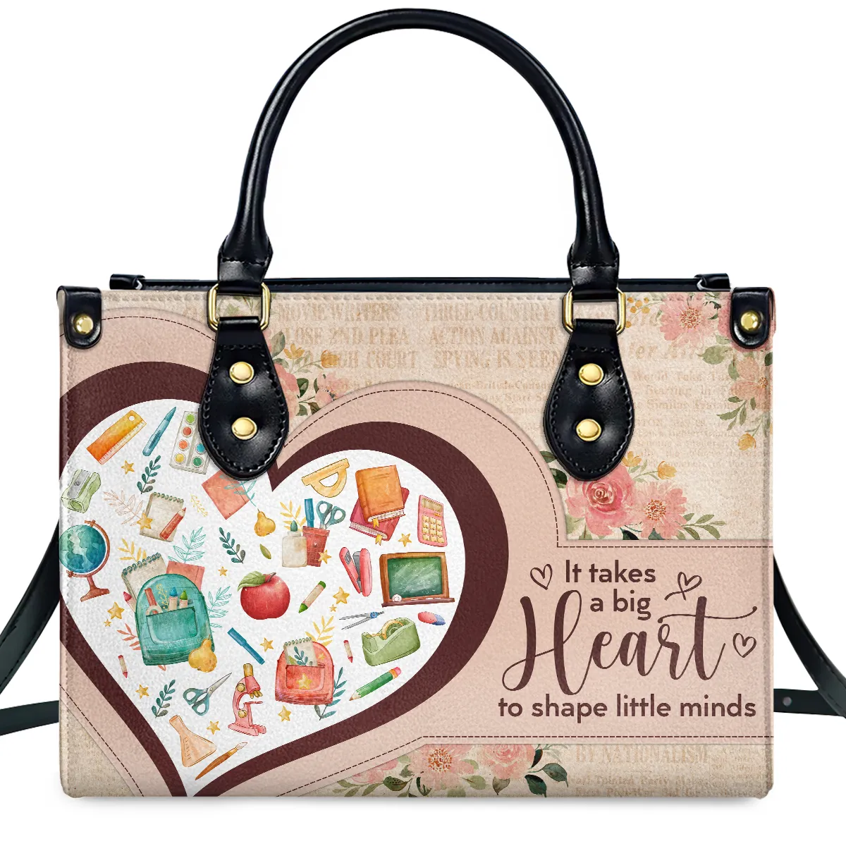 It Takes A Big Heart To Shape Little Minds Teacher Gift LHBTC02