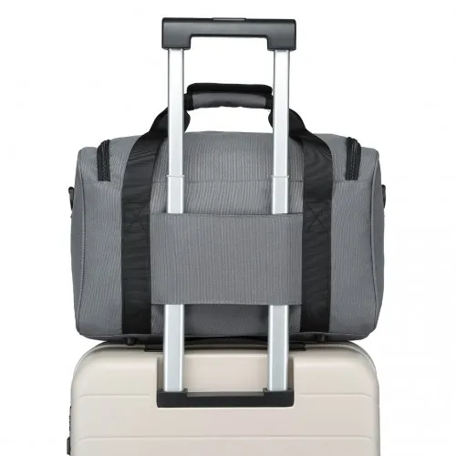 Kono Structured Travel Duffle Bag - Grey | Premium Quality, Water Resistant, Spacious & Versatile