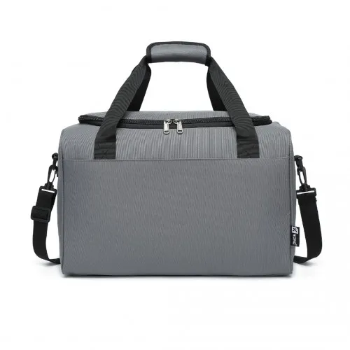 Kono Structured Travel Duffle Bag - Grey | Premium Quality, Water Resistant, Spacious & Versatile