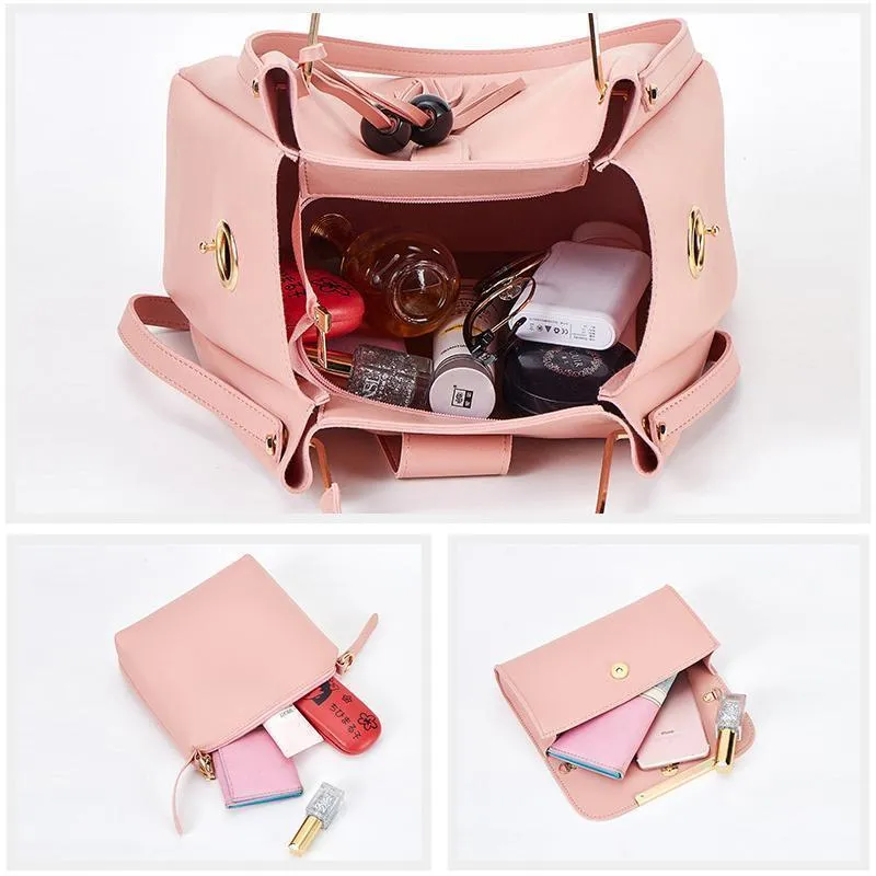 Ladies Fashion Purses and Handbags 3 PCS Sets