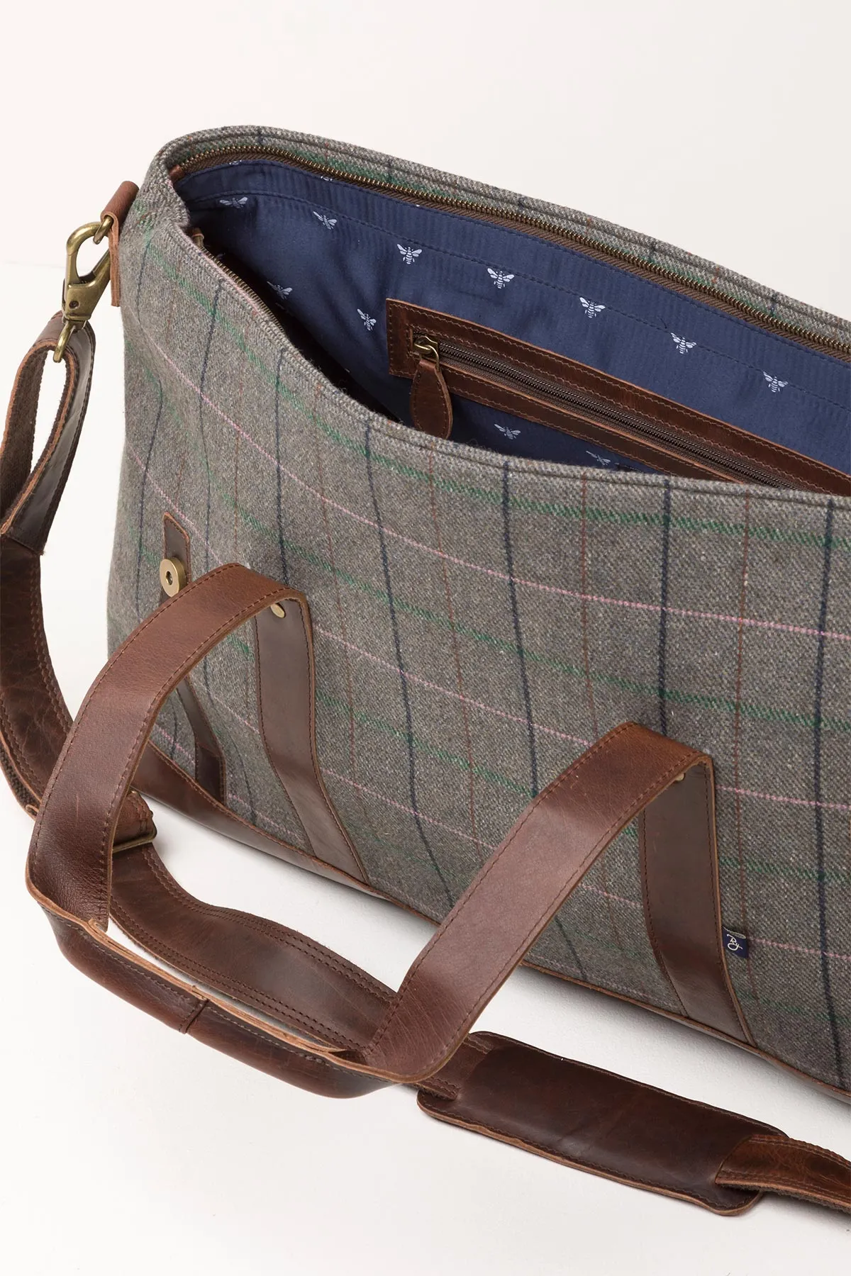 Ladies Tweed Weekend Bag - Mary