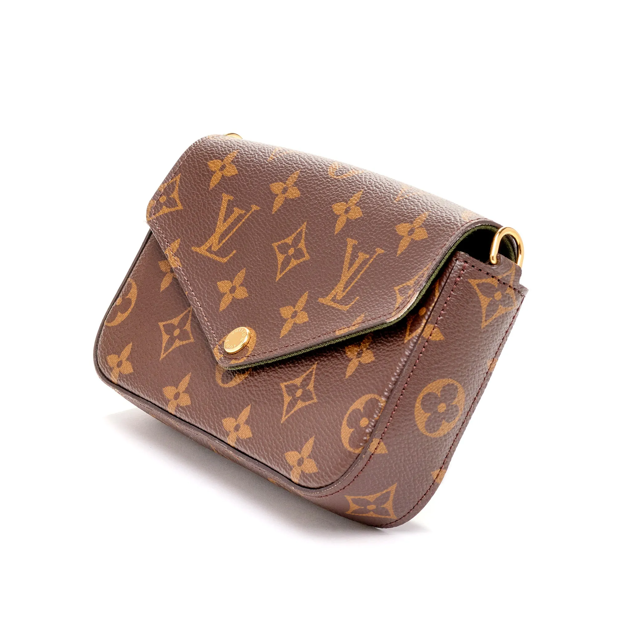 Louis Vuitton Felicie Strap and Go Monogram