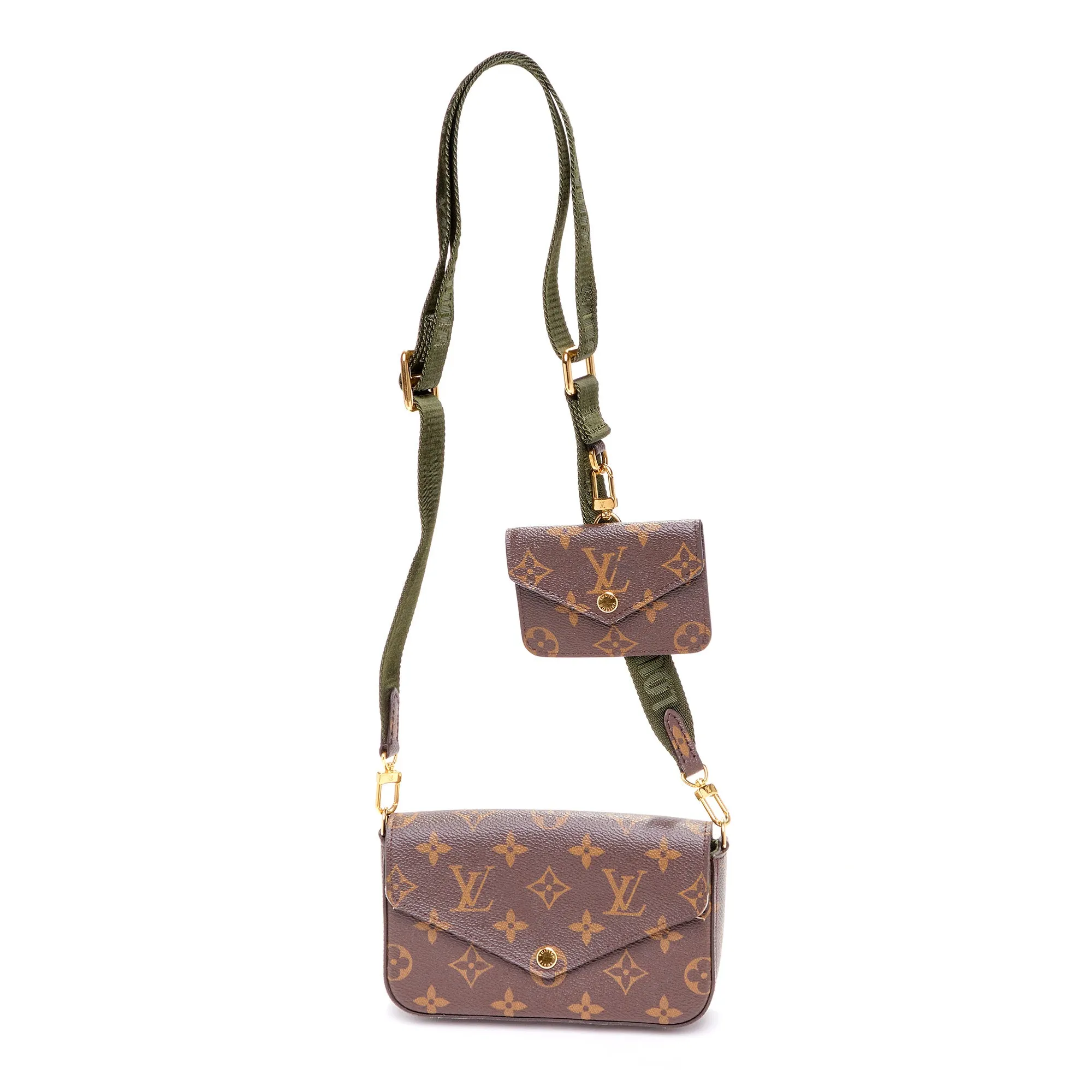 Louis Vuitton Felicie Strap and Go Monogram