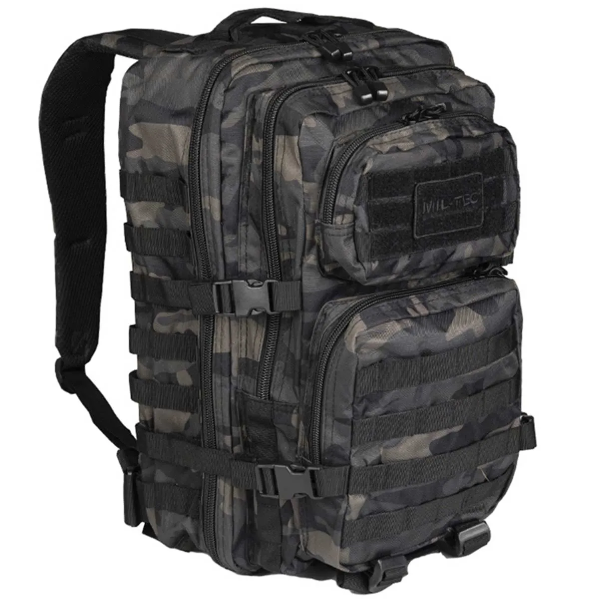 Mil-Tec MOLLE Assault Pack 36L Dark Camo