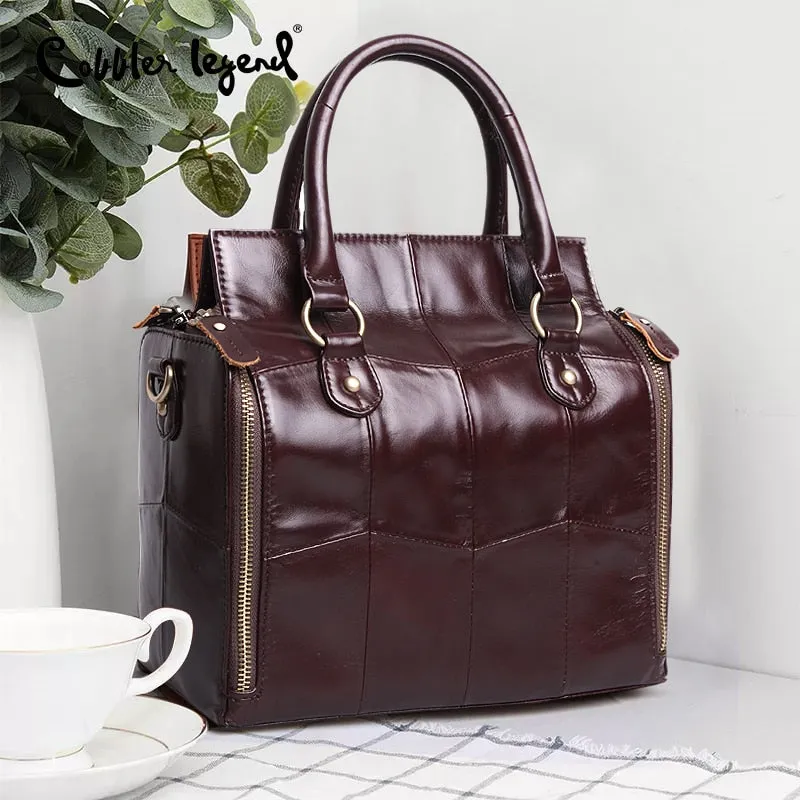 Multifunction Large Soft Handbag Genuine Leather Shoulder Crossbody Bag for Women 2019 Ladies Luxury Tote