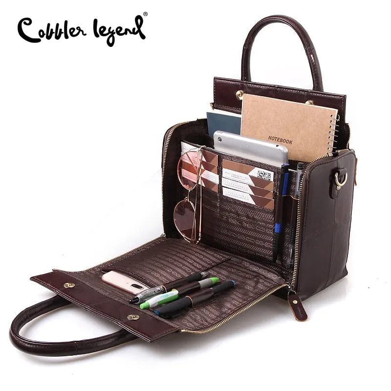 Multifunction Large Soft Handbag Genuine Leather Shoulder Crossbody Bag for Women 2019 Ladies Luxury Tote