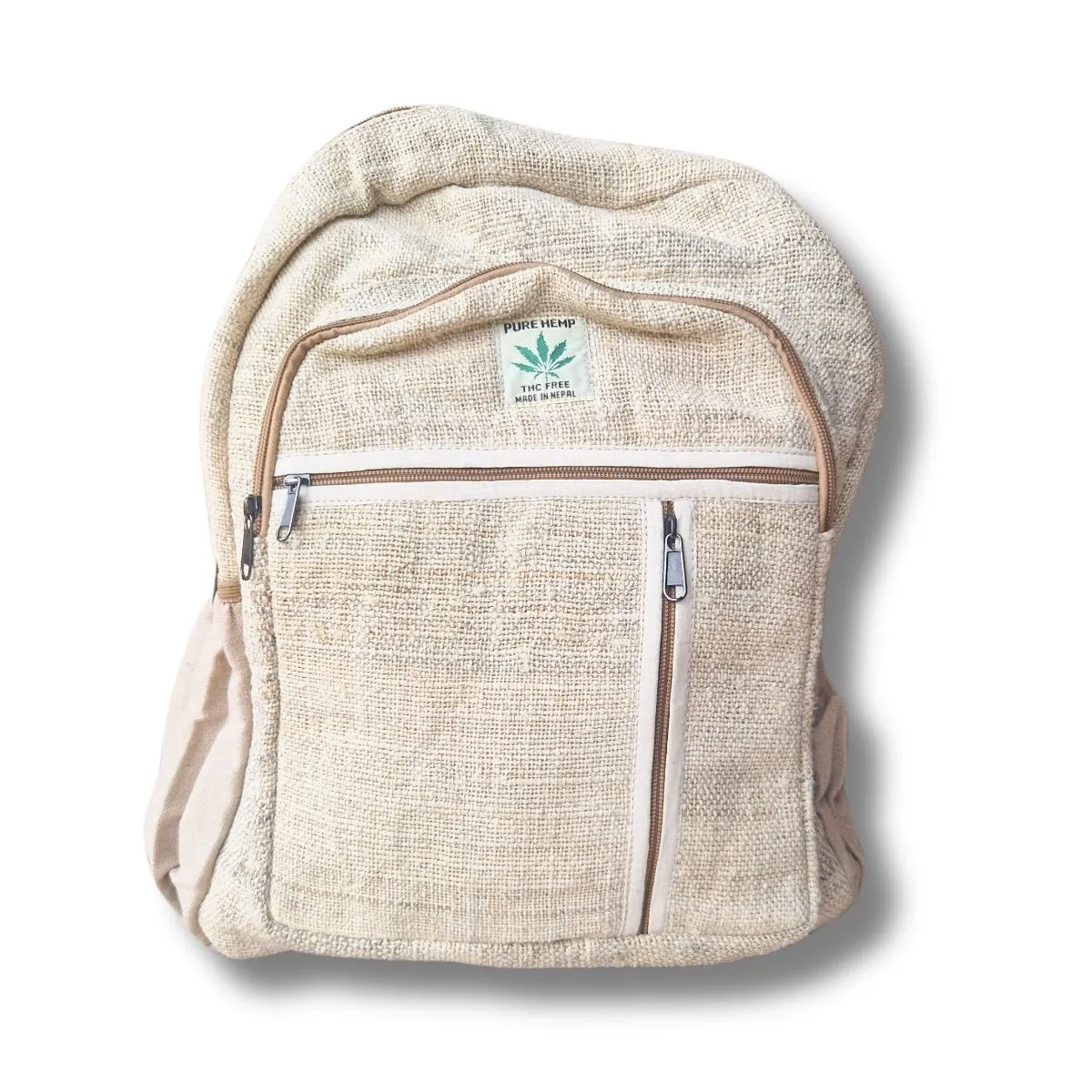 natural hemp rucksack