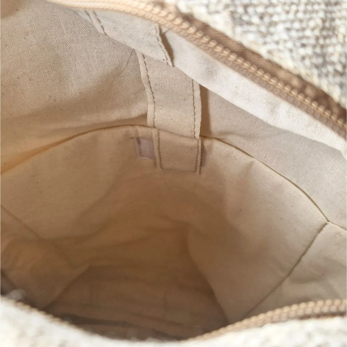 natural hemp rucksack