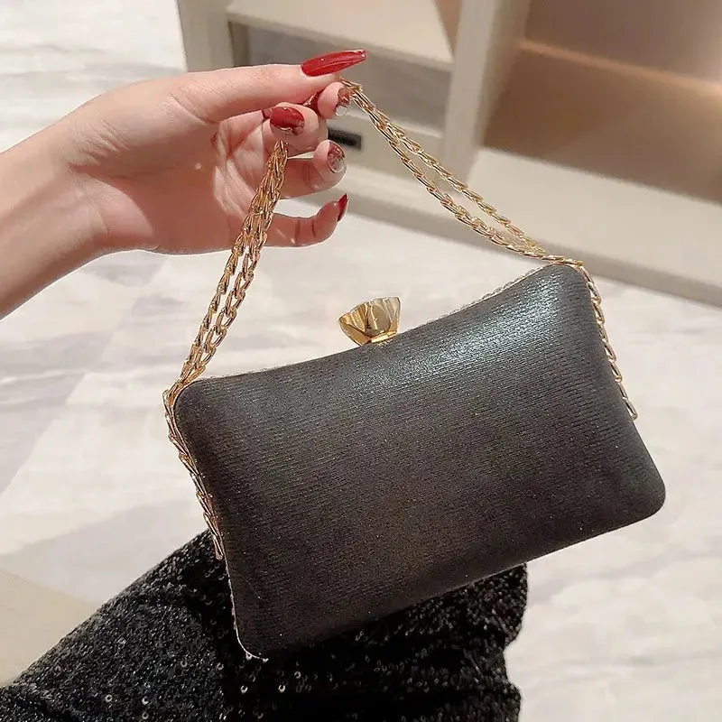 New Rhinestones Handbags For Female Diamonds Shoulder Bag High Quality Purse Women's Crossbody Bag Luxury Shining Evening Bag