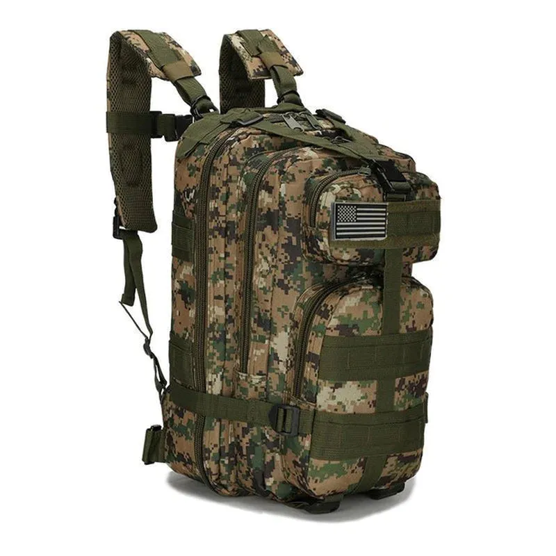 "Ultimate Waterproof Tactical Backpack: 50L Nylon Adventure Gear for Fishing, Hunting, and Outdoor Expeditions"