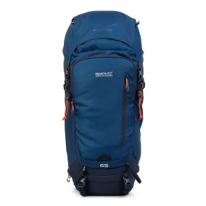 Regatta Highton V2 65L Hiking Rucksack - Navy/Dark Denim - One Size