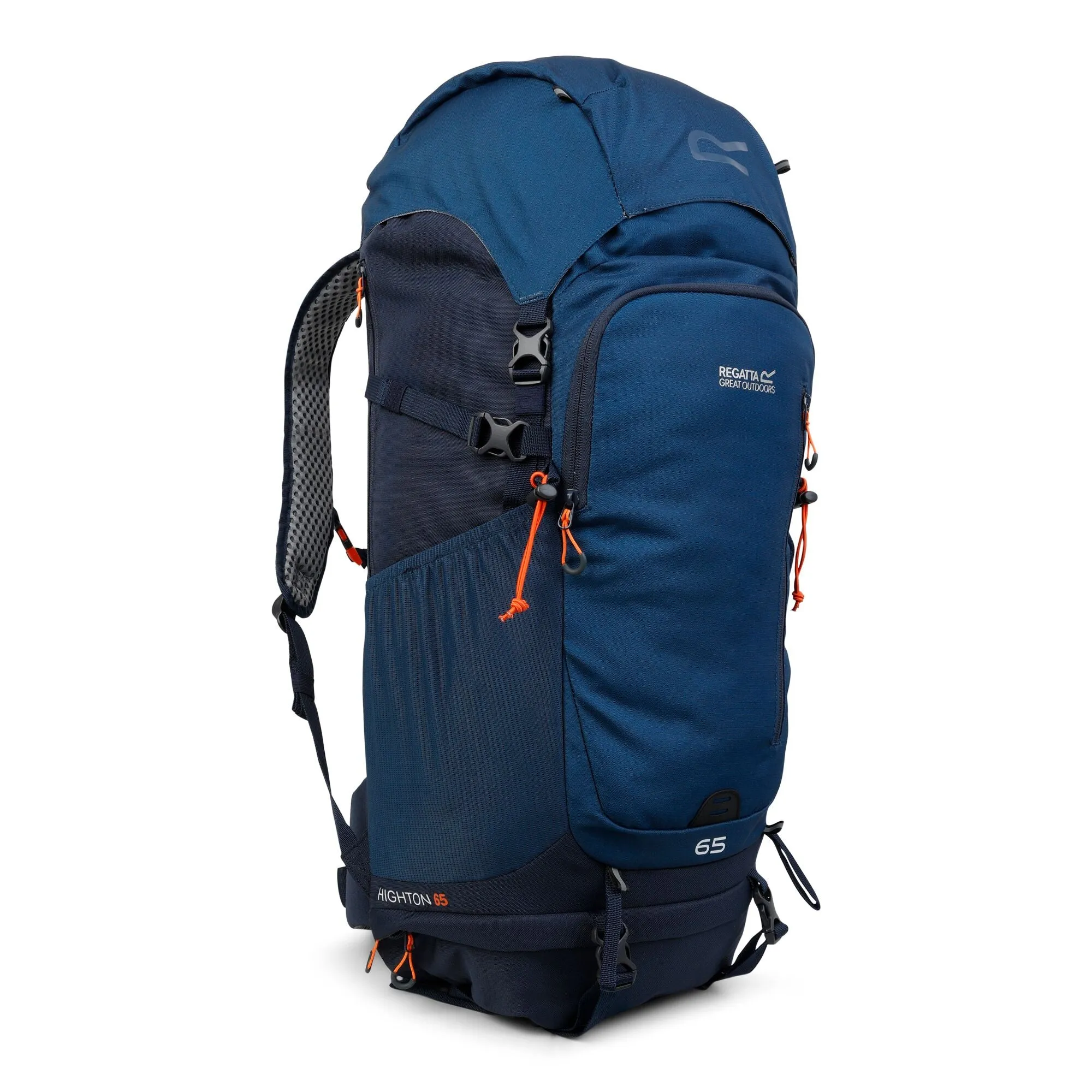 Regatta Highton V2 65L Hiking Rucksack - Navy/Dark Denim - One Size