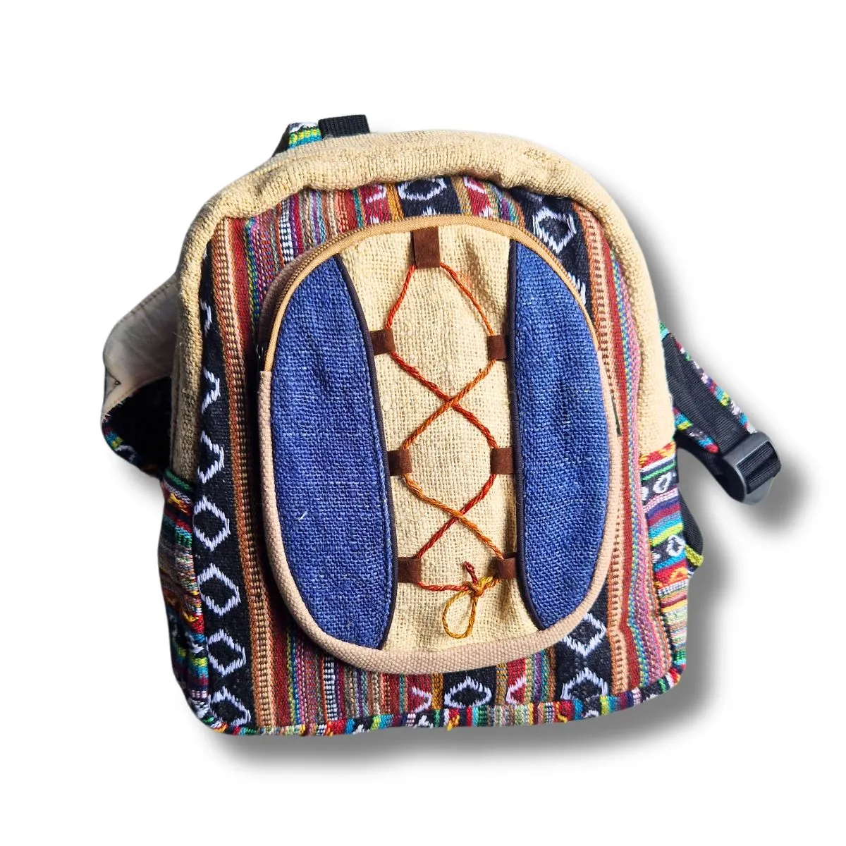 small hemp backpack