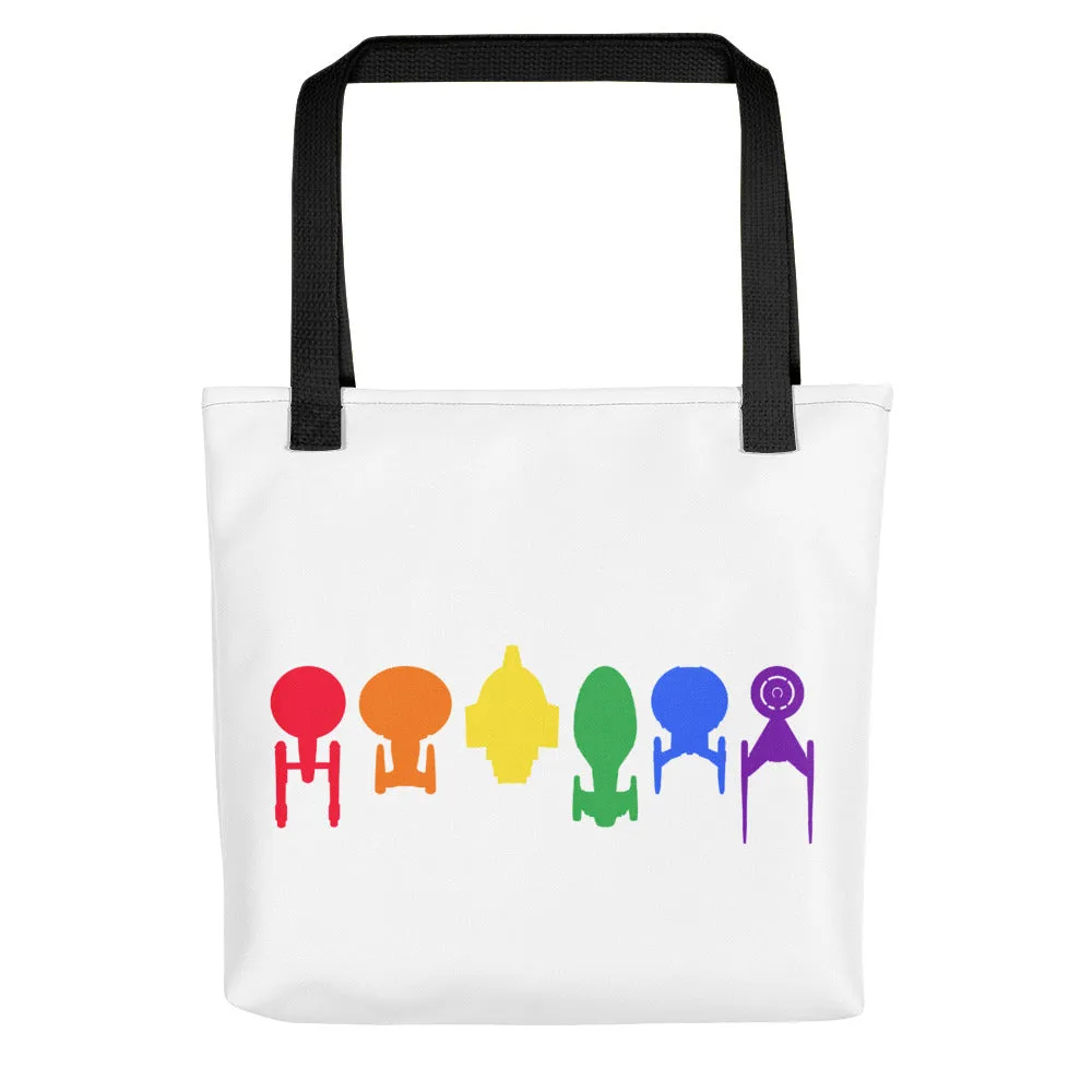 Star Trek Ships of the Line Pride Premium Tote Bag